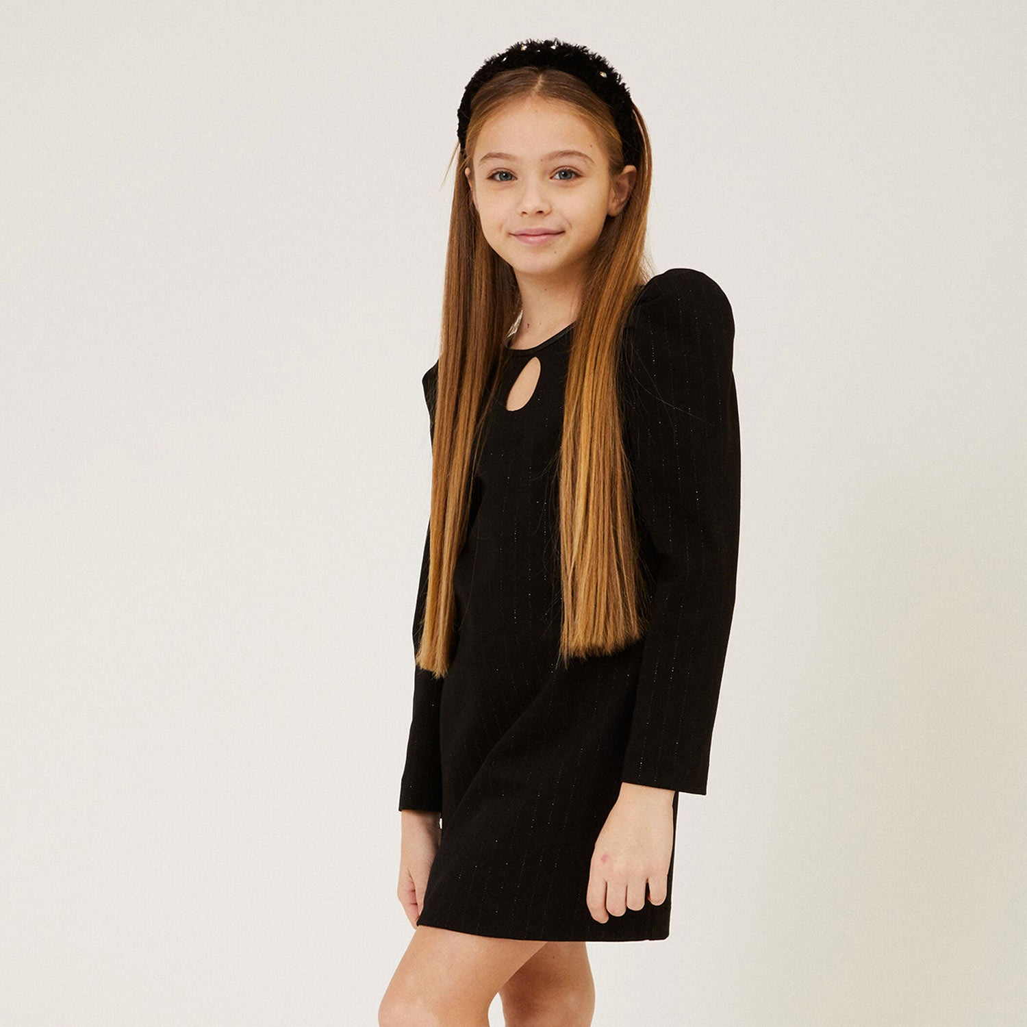 Abito Nero fashion gessato - annameglio.com abbigliamento moda