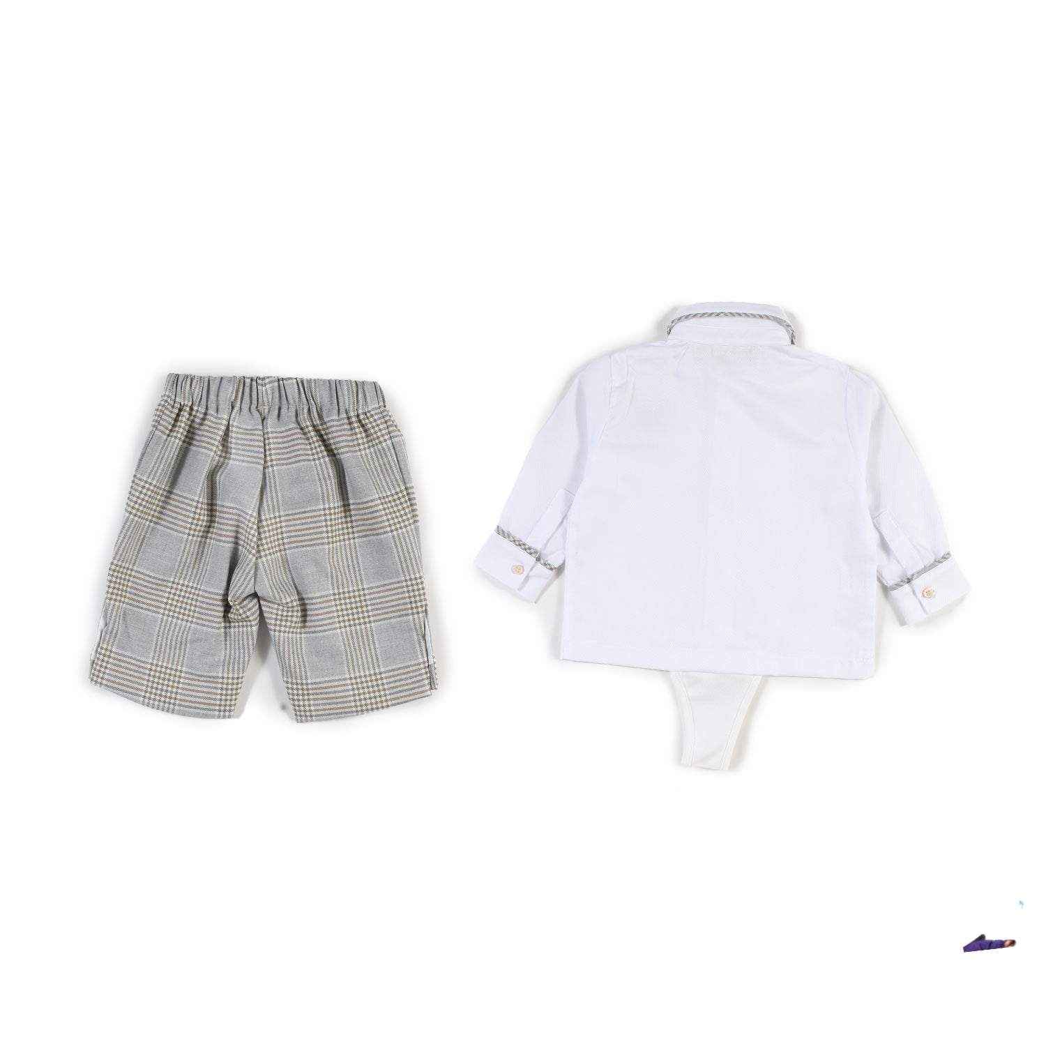 completo grigio e bianco bambino - annameglio.com abbigliamento moda