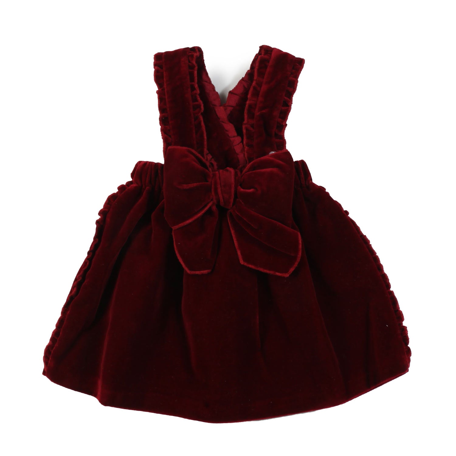Gonna salopette La Stupenderia bordeaux Bimba - annameglio.com abbigliamento moda