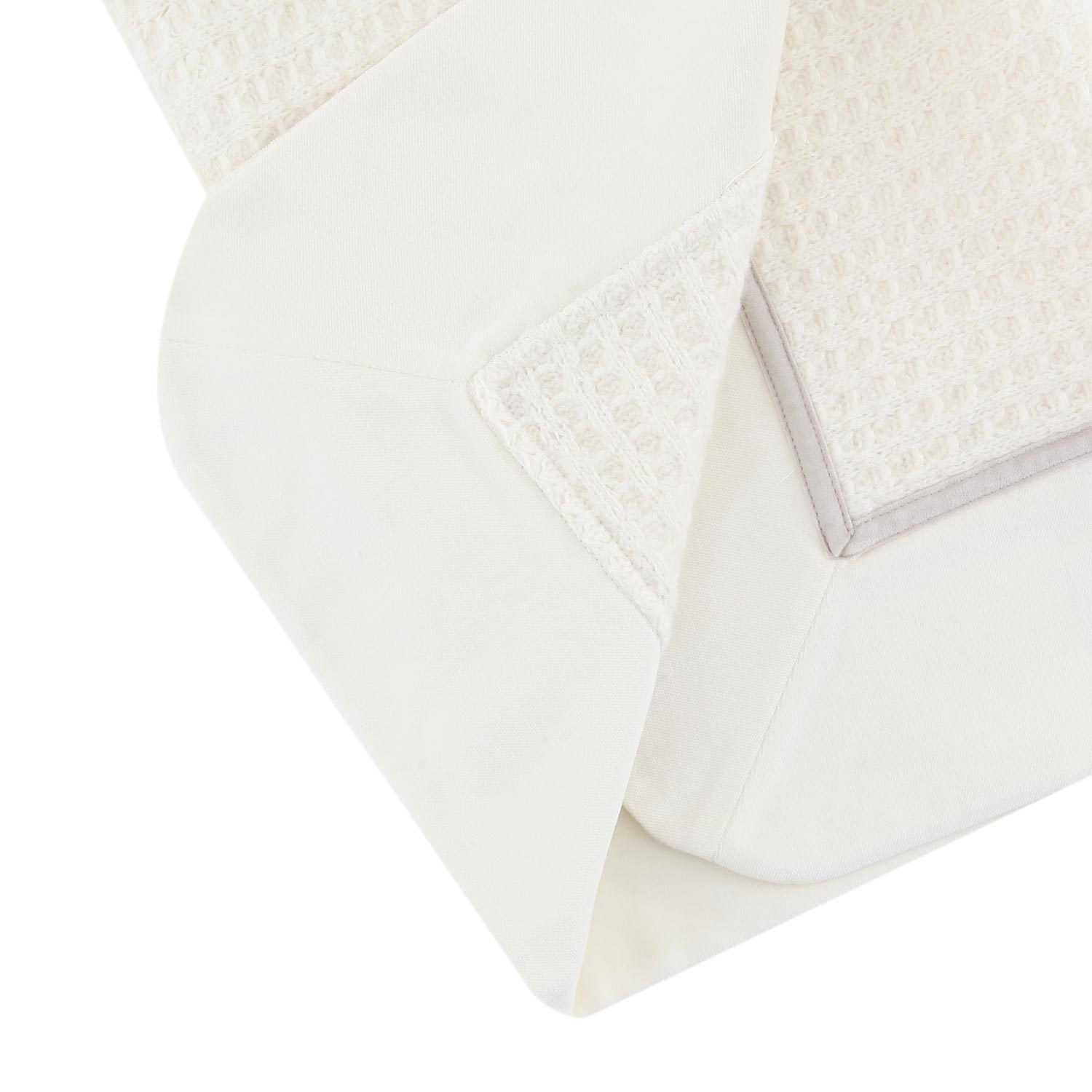 copertina bianca a intreccio - annameglio.com abbigliamento moda