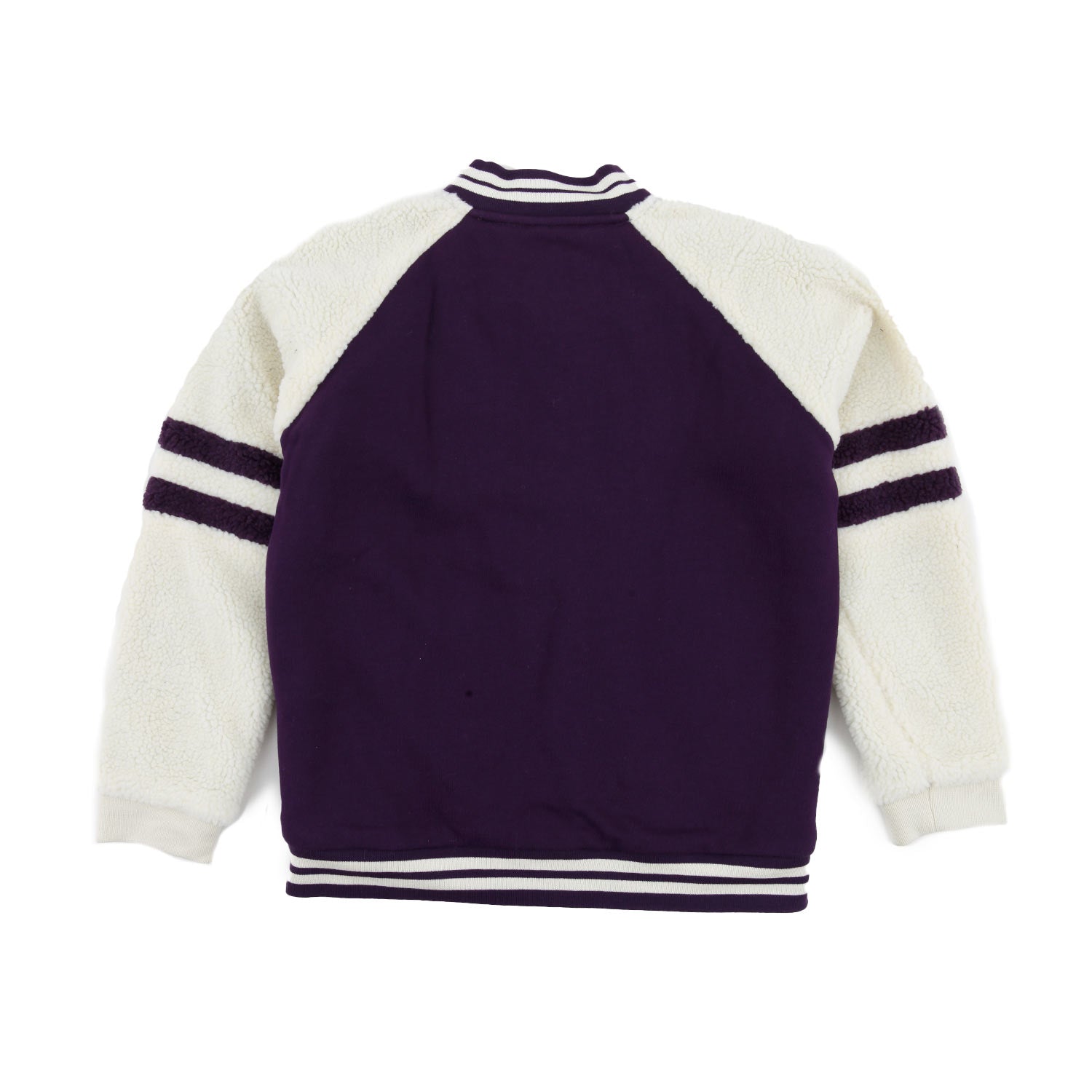 Giubbotto viola con loghi a contrasto - annameglio.com abbigliamento moda