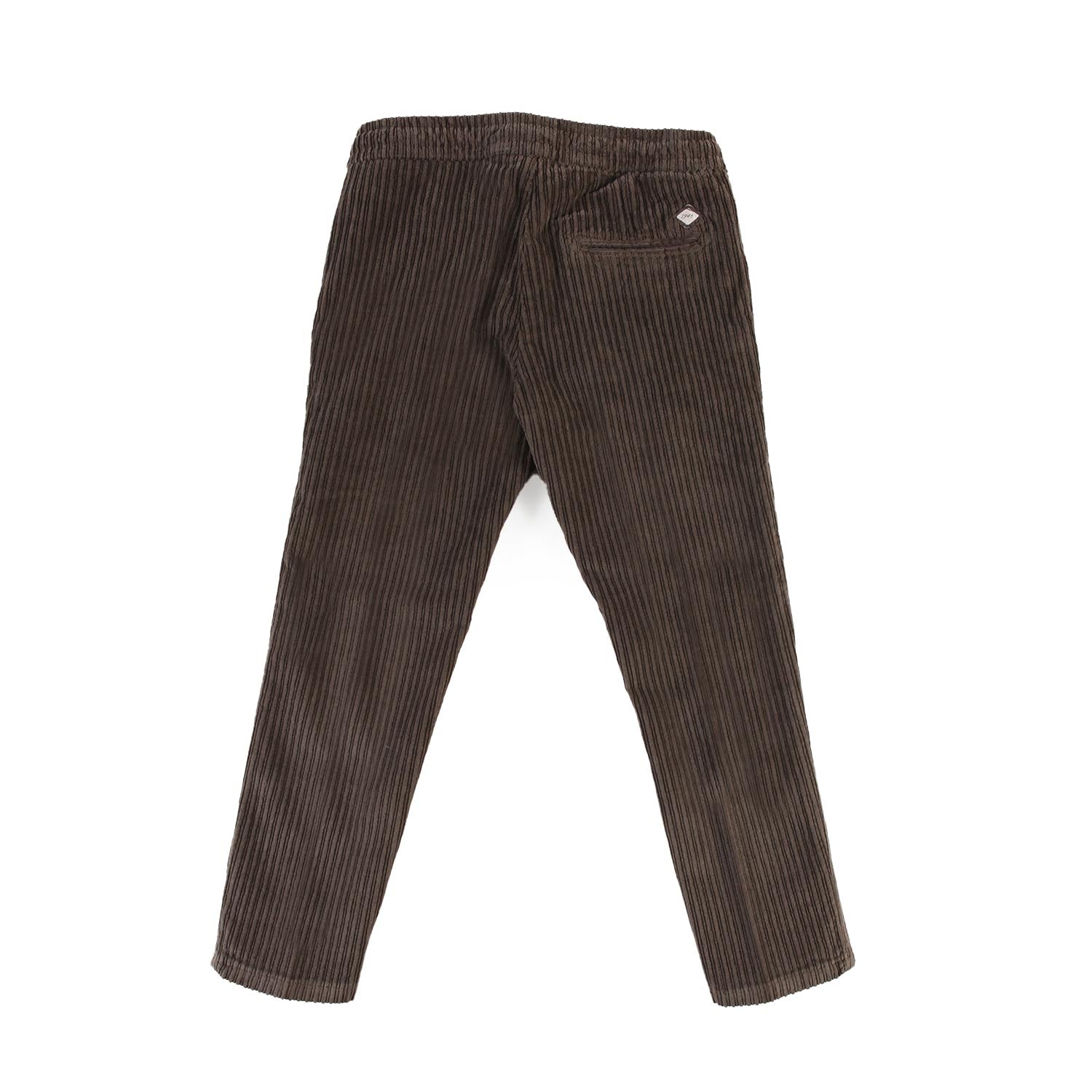 Pantalone NK Ghirla in velluto marrone - annameglio.com abbigliamento moda