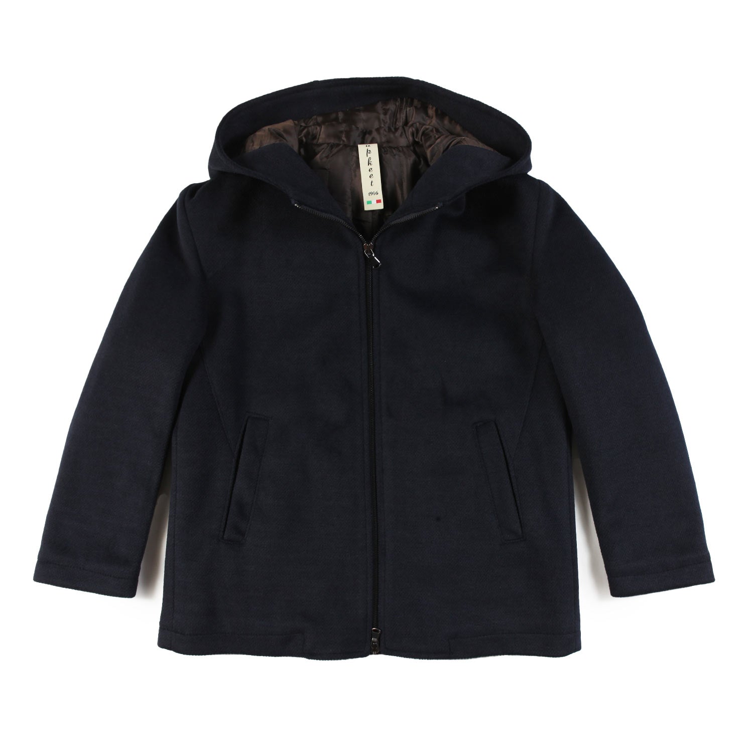 Giaccone con cappuccio brushed bambino - annameglio.com abbigliamento moda