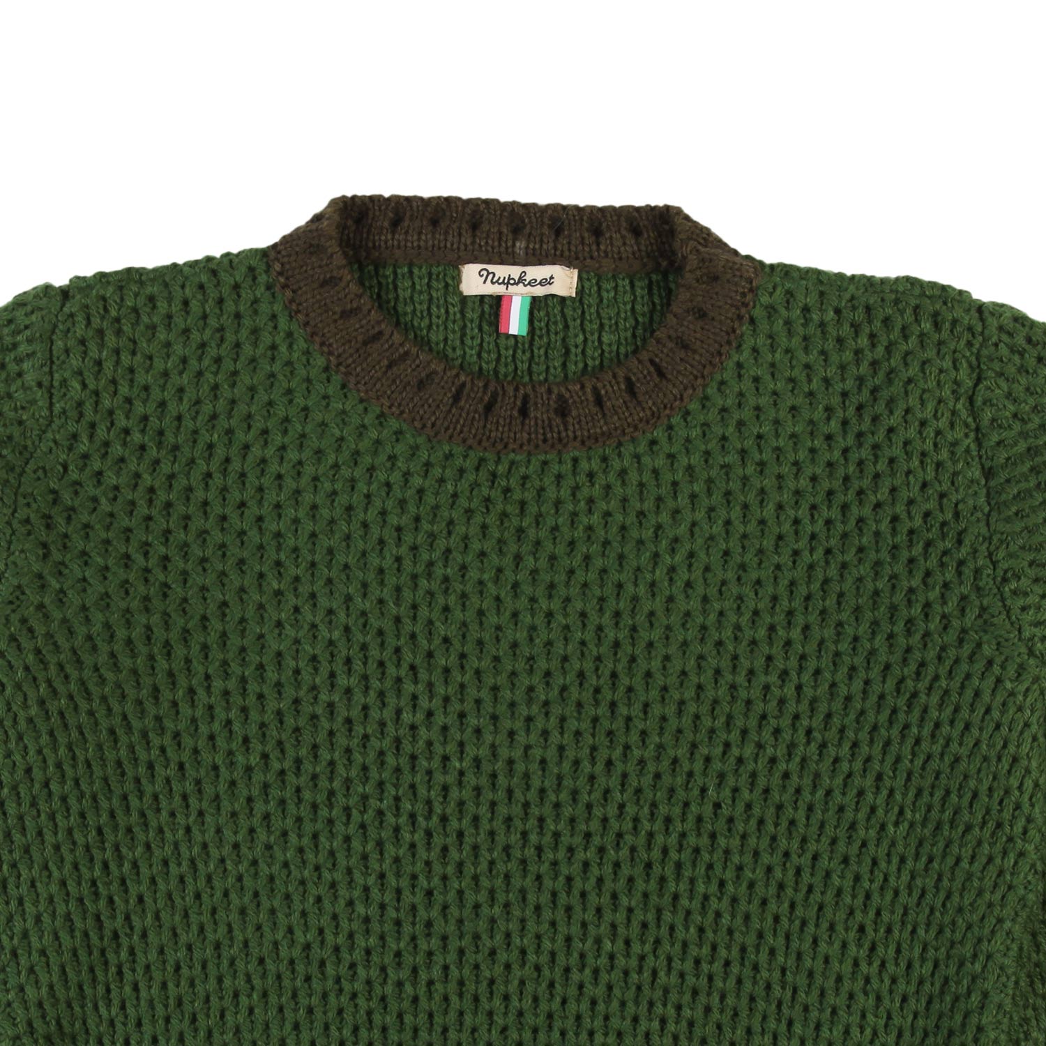 Maglione NK Terlago verde e militare - annameglio.com abbigliamento moda
