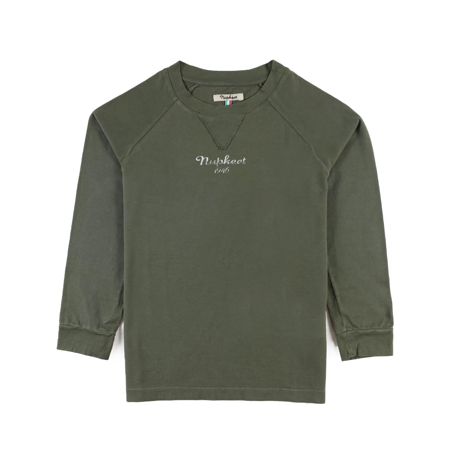 T-shirt lunga NK Baratz verde militare - annameglio.com abbigliamento moda
