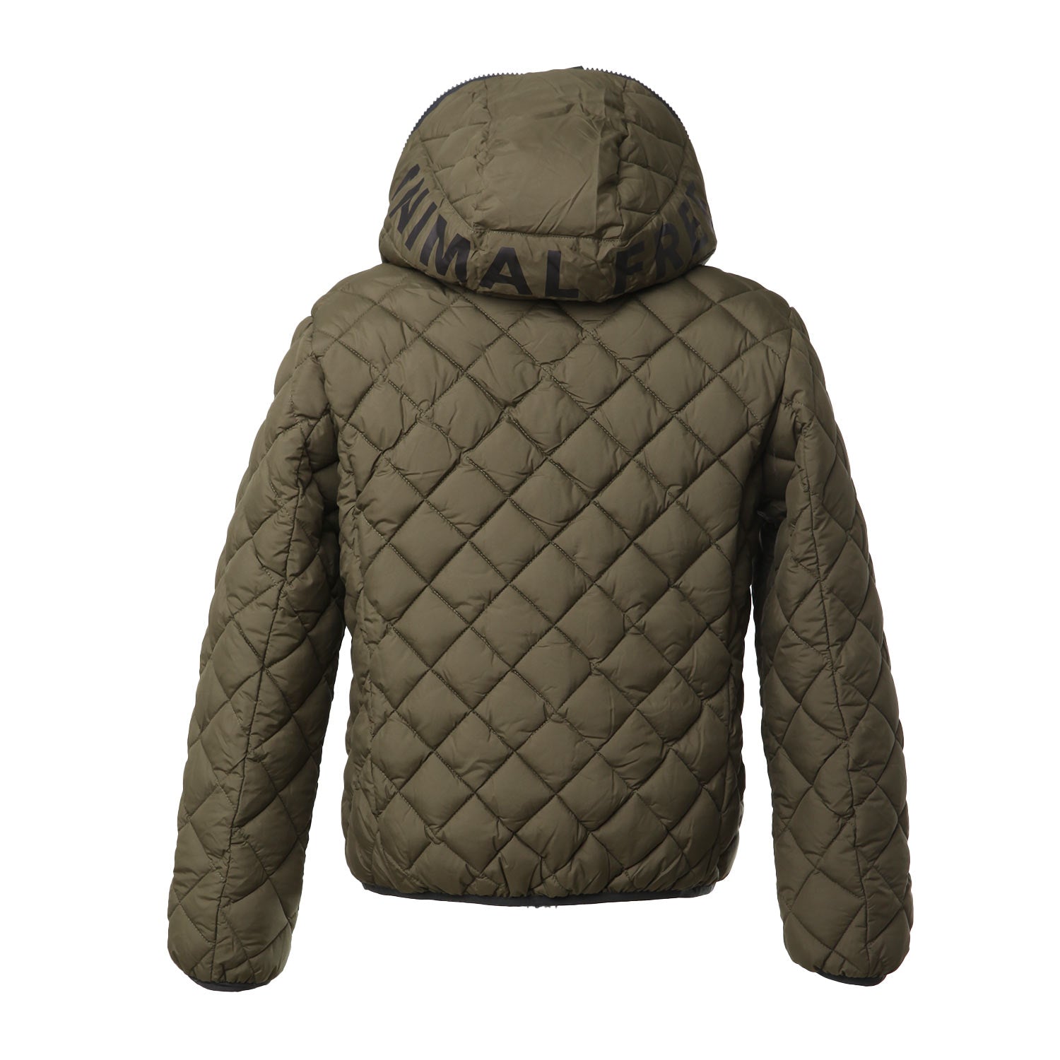 Piumino reversibile Jobi nero opaco e verde oliva - annameglio.com abbigliamento moda