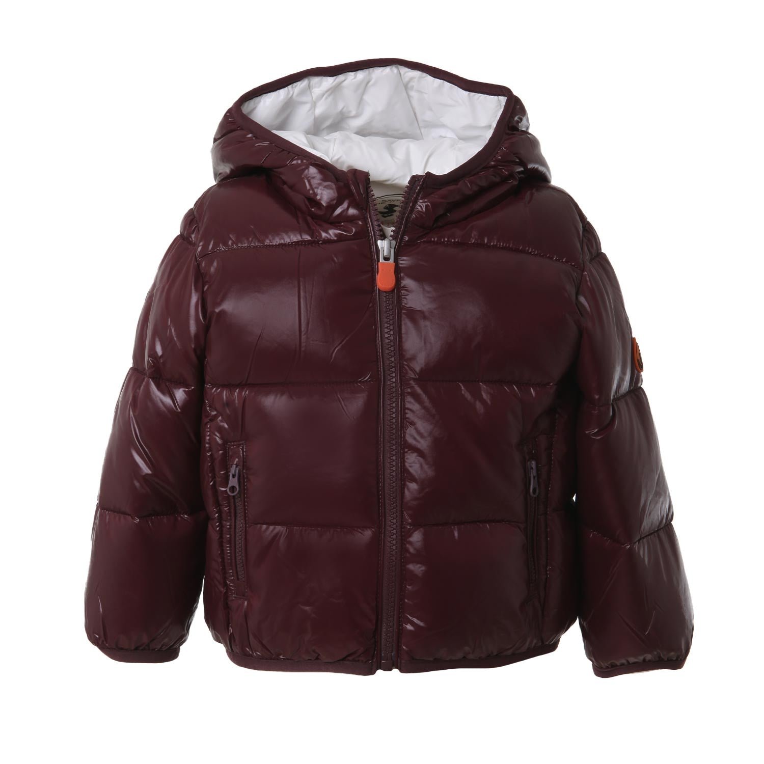 Piumino Jody bordeaux e bianco Bimbo e Bimba - annameglio.com abbigliamento moda