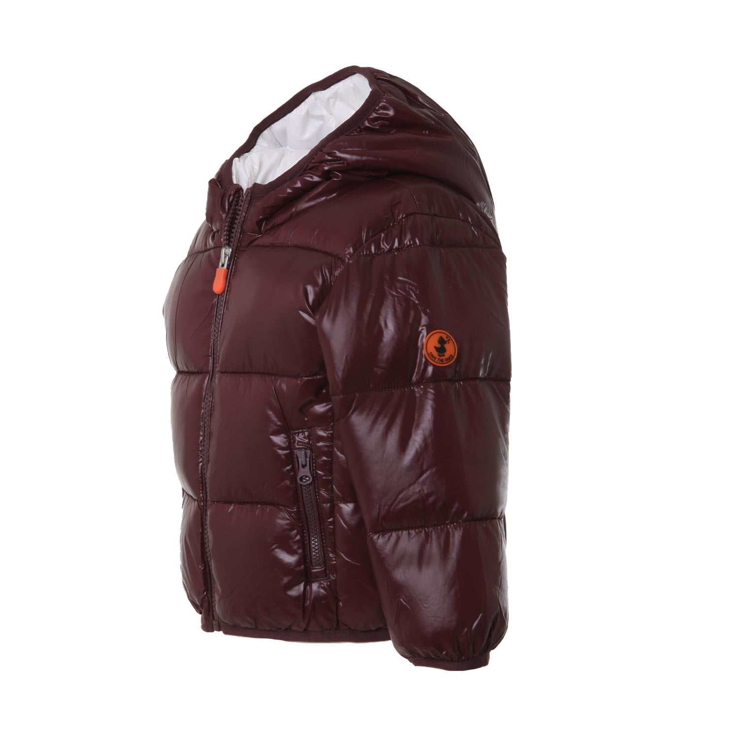 Piumino Jody bordeaux e bianco Bimbo e Bimba - annameglio.com abbigliamento moda