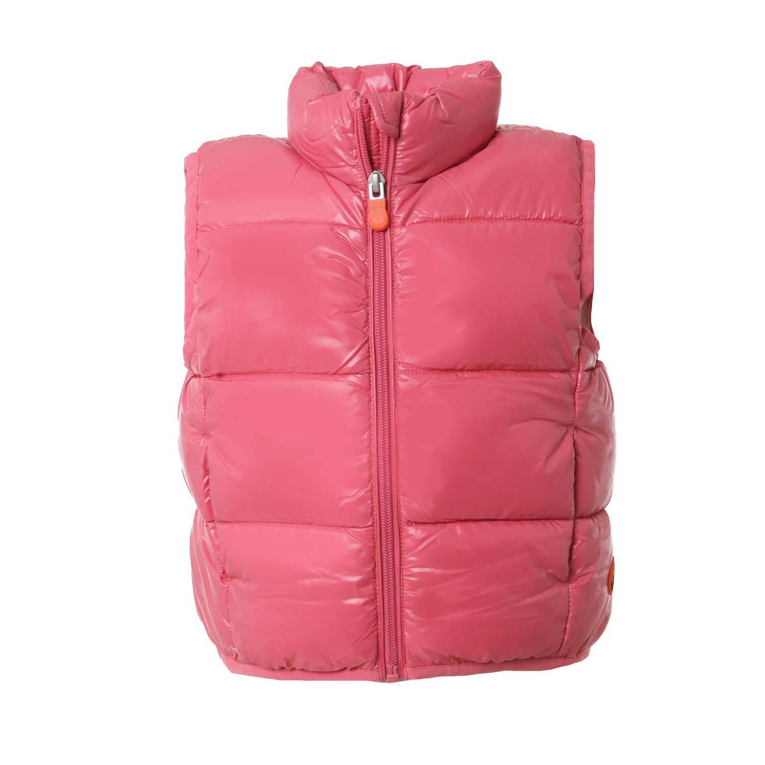 Piumino gilet Hagi rosa bloom e bianco Bimba - annameglio.com abbigliamento moda