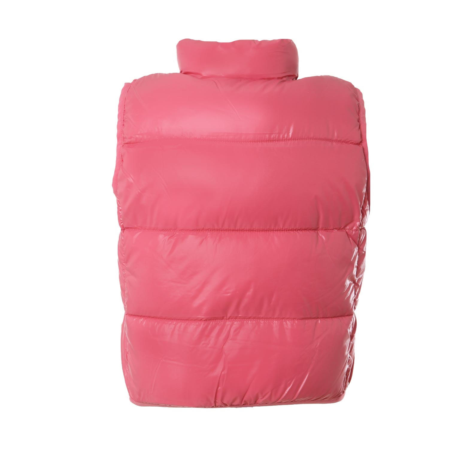 Piumino gilet Hagi rosa bloom e bianco Bimba - annameglio.com abbigliamento moda