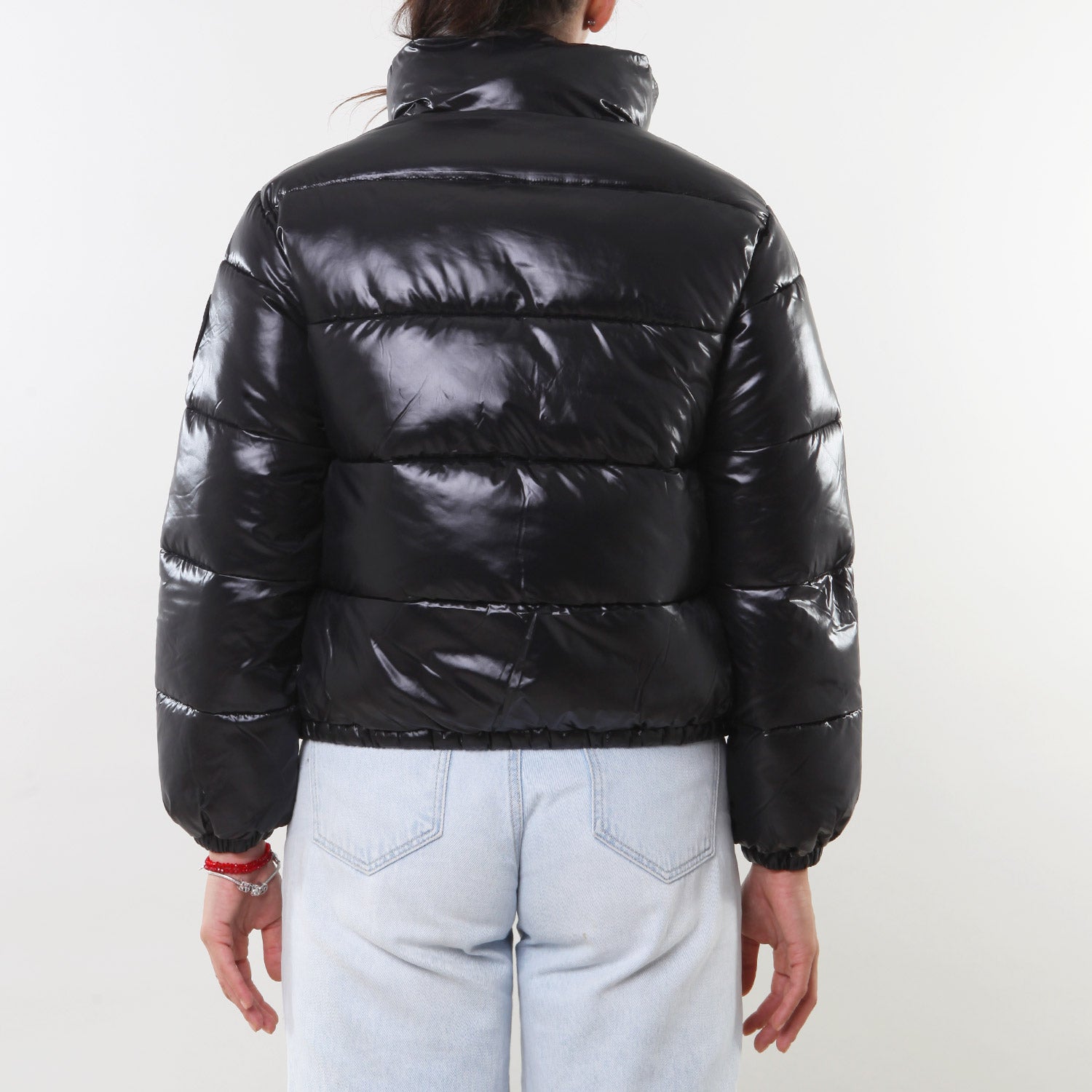 Piumino Cini nero semilucido Bambina e Ragazza - annameglio.com abbigliamento moda