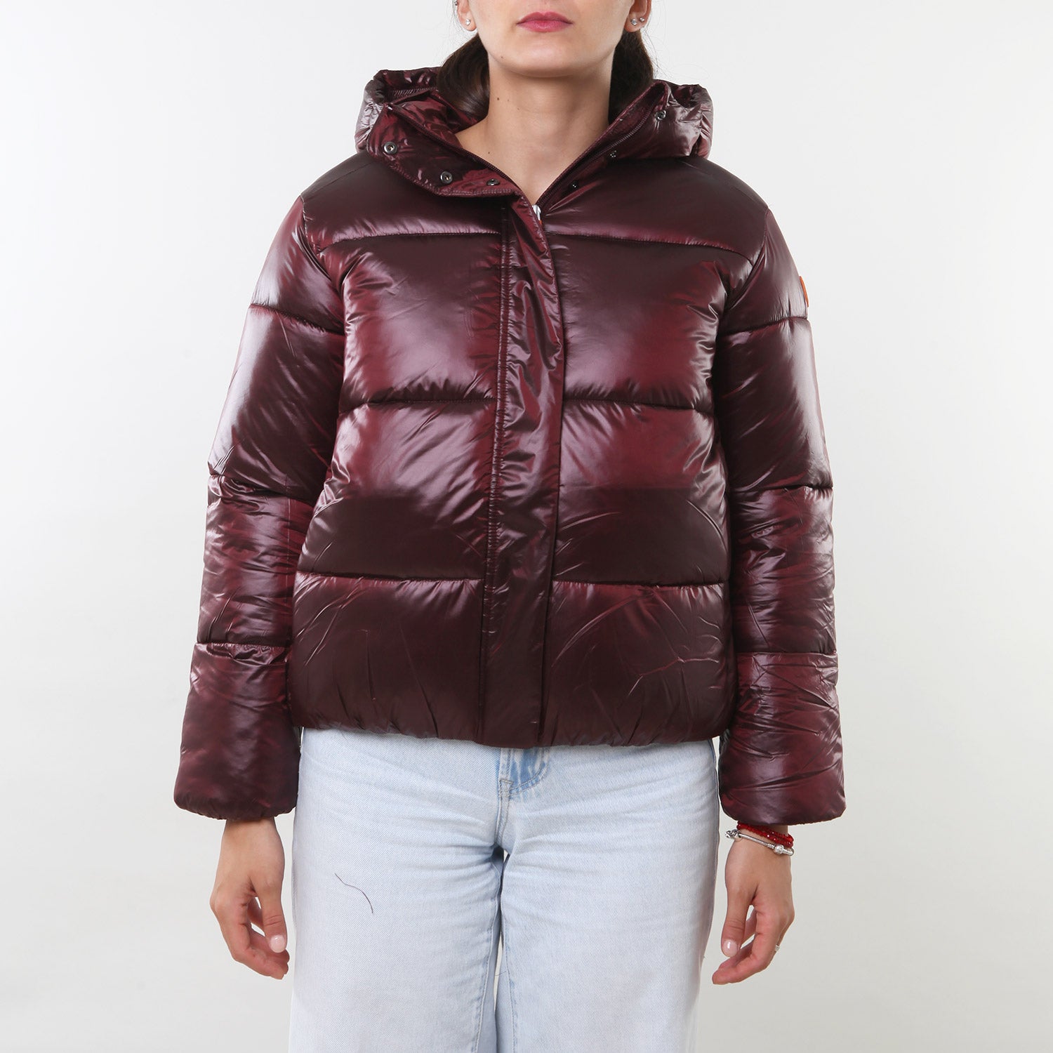 Piumino Ili bordeaux cangiante Bambina e Ragazza - annameglio.com abbigliamento moda