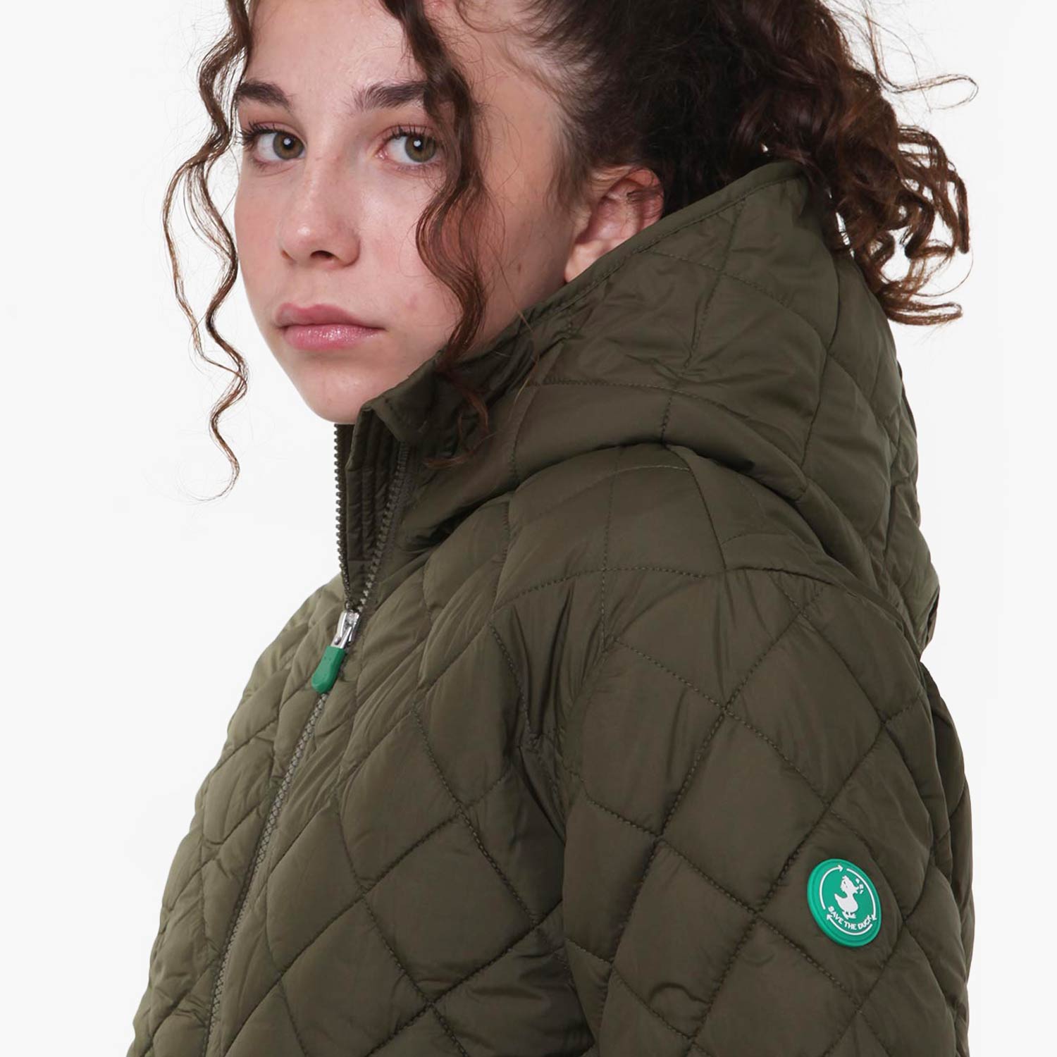 Piumino Cami verde oliva Bambina e Ragazza - annameglio.com abbigliamento moda