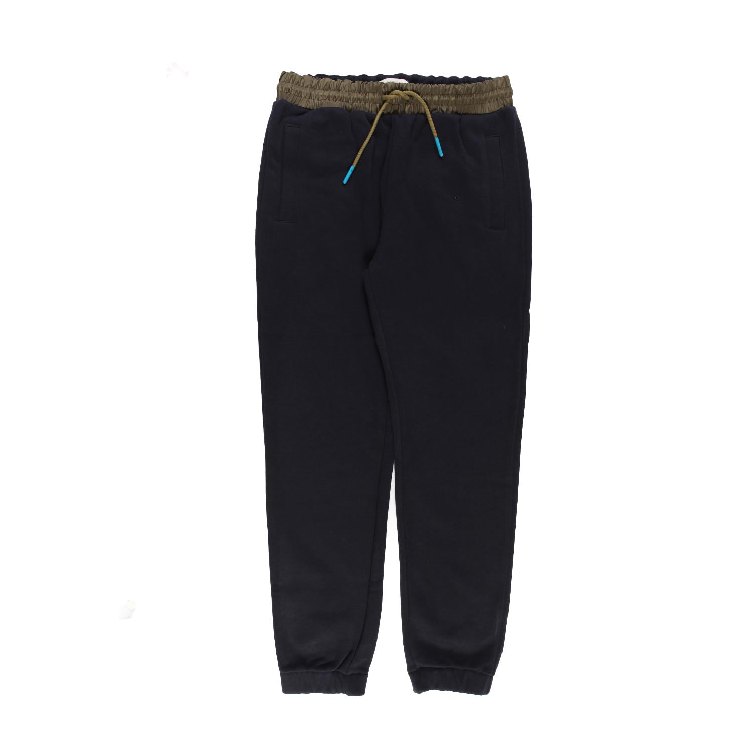 Pantaloni Jogger blu in cotone - annameglio.com abbigliamento moda
