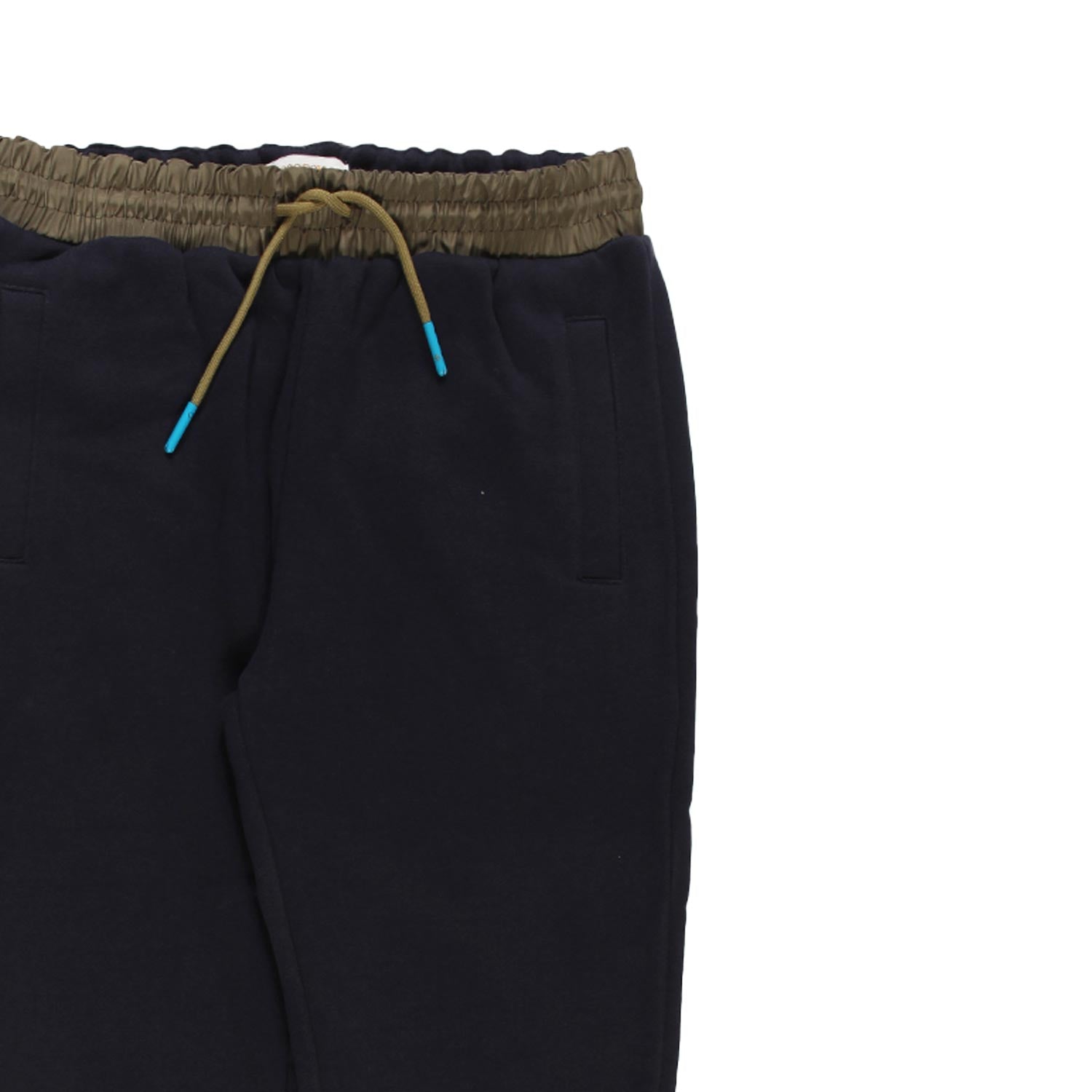 Pantaloni Jogger blu in cotone - annameglio.com abbigliamento moda