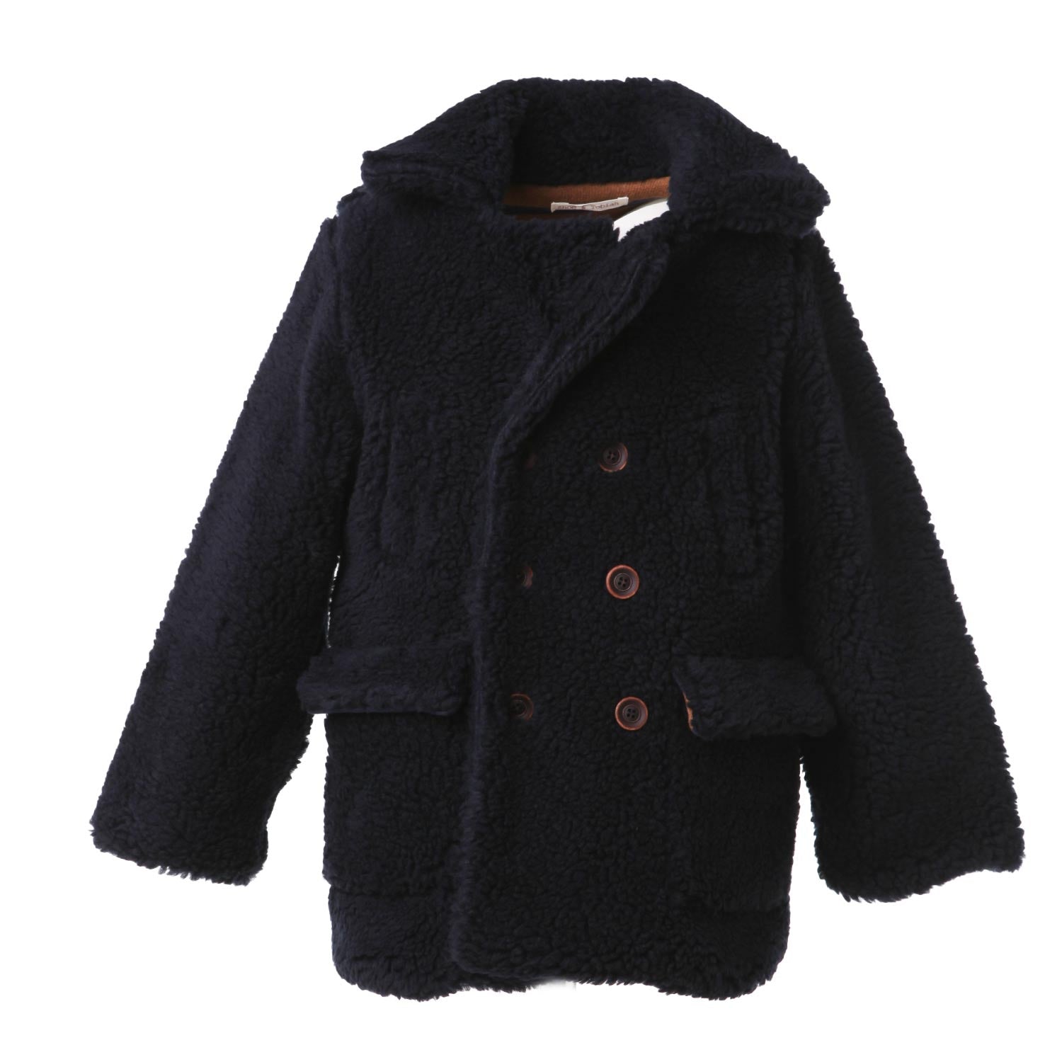 Cappotto teddy Zhoe e Tobiah blu notte Bambina - annameglio.com abbigliamento moda