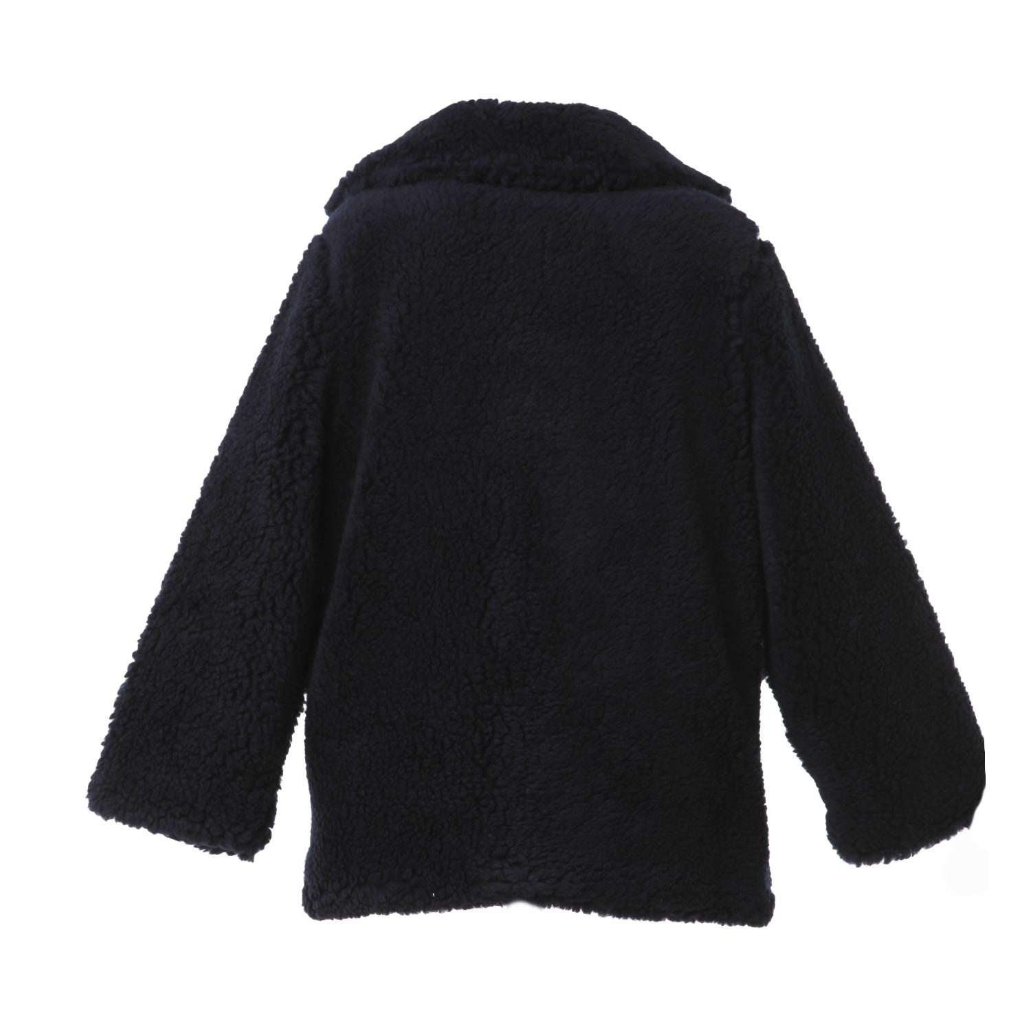 Cappotto teddy Zhoe e Tobiah blu notte Bambina - annameglio.com abbigliamento moda