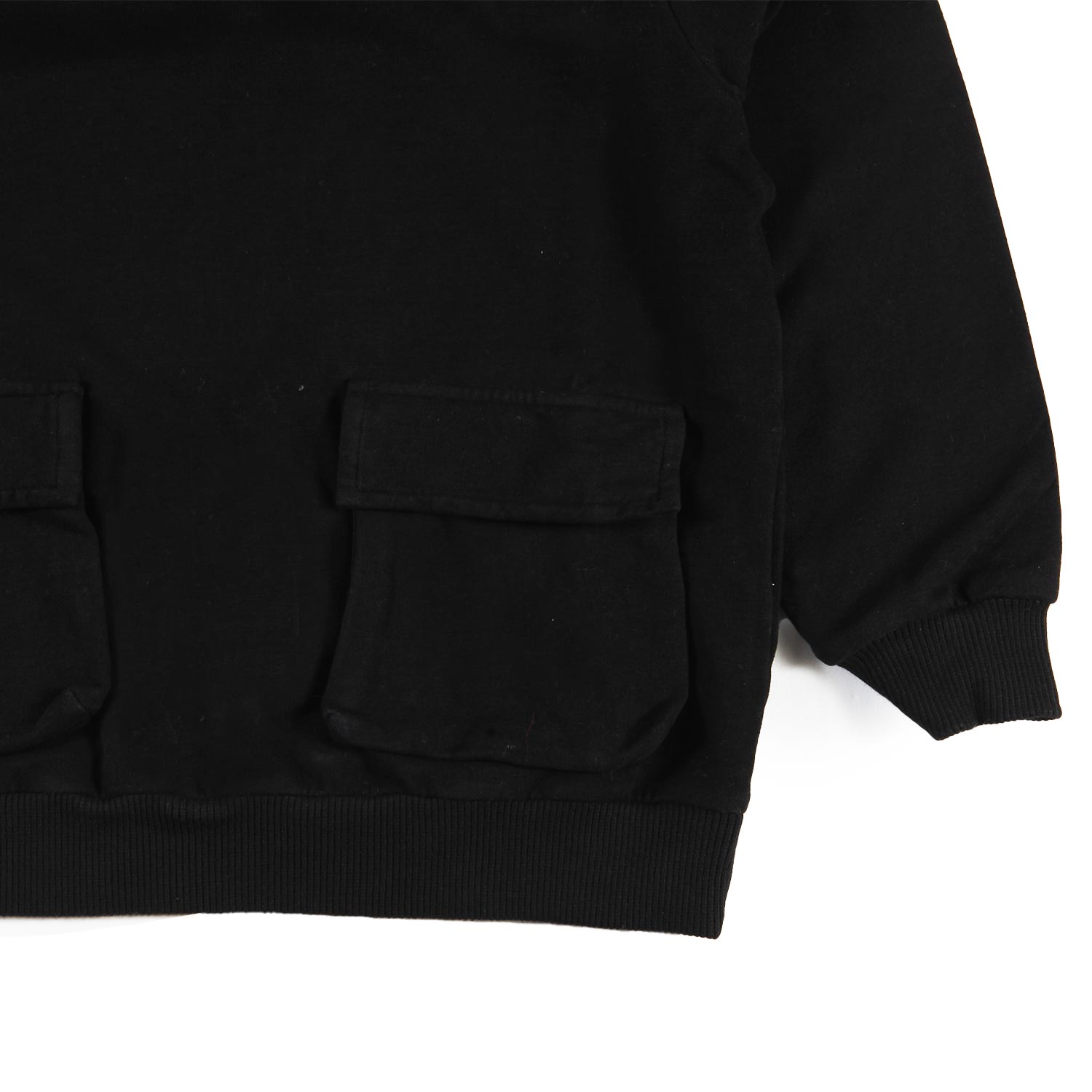 Felpa unisex Zhoe e Tobiah nera con cappuccio - annameglio.com abbigliamento moda