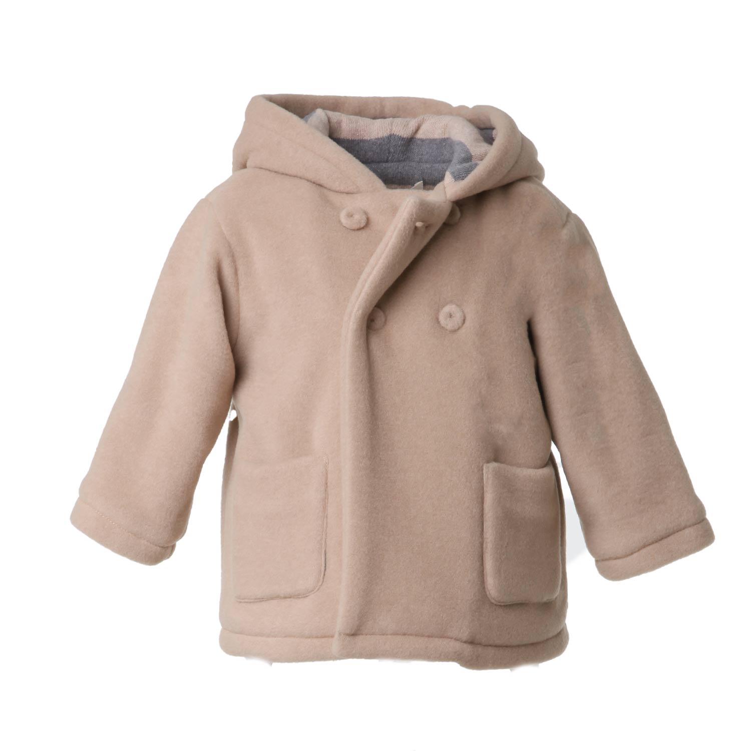 Cappottino Zhoe e Tobiah beige ecru Bimbo e Bimba - annameglio.com abbigliamento moda