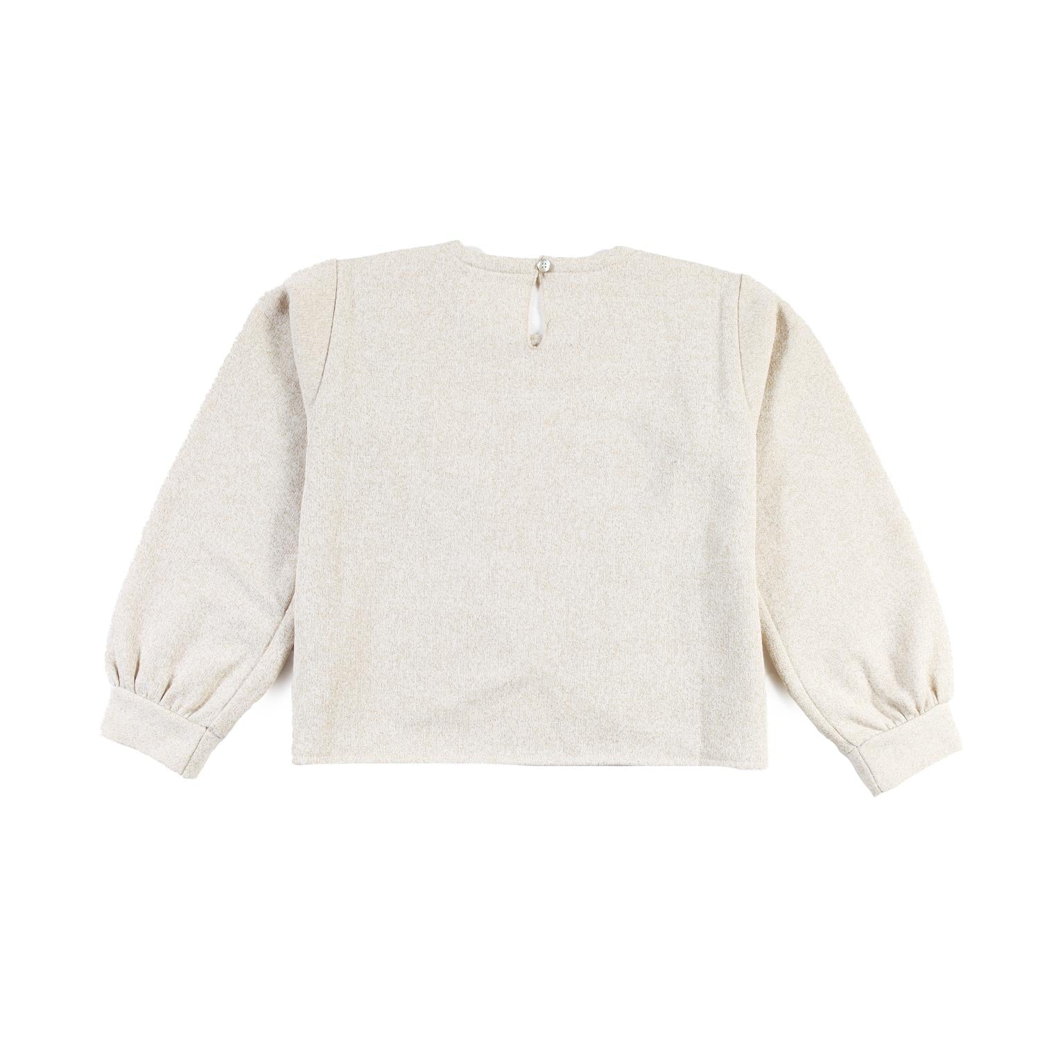 Blusa Zhoe e Tobiah ecru lurex Bambina - annameglio.com abbigliamento moda