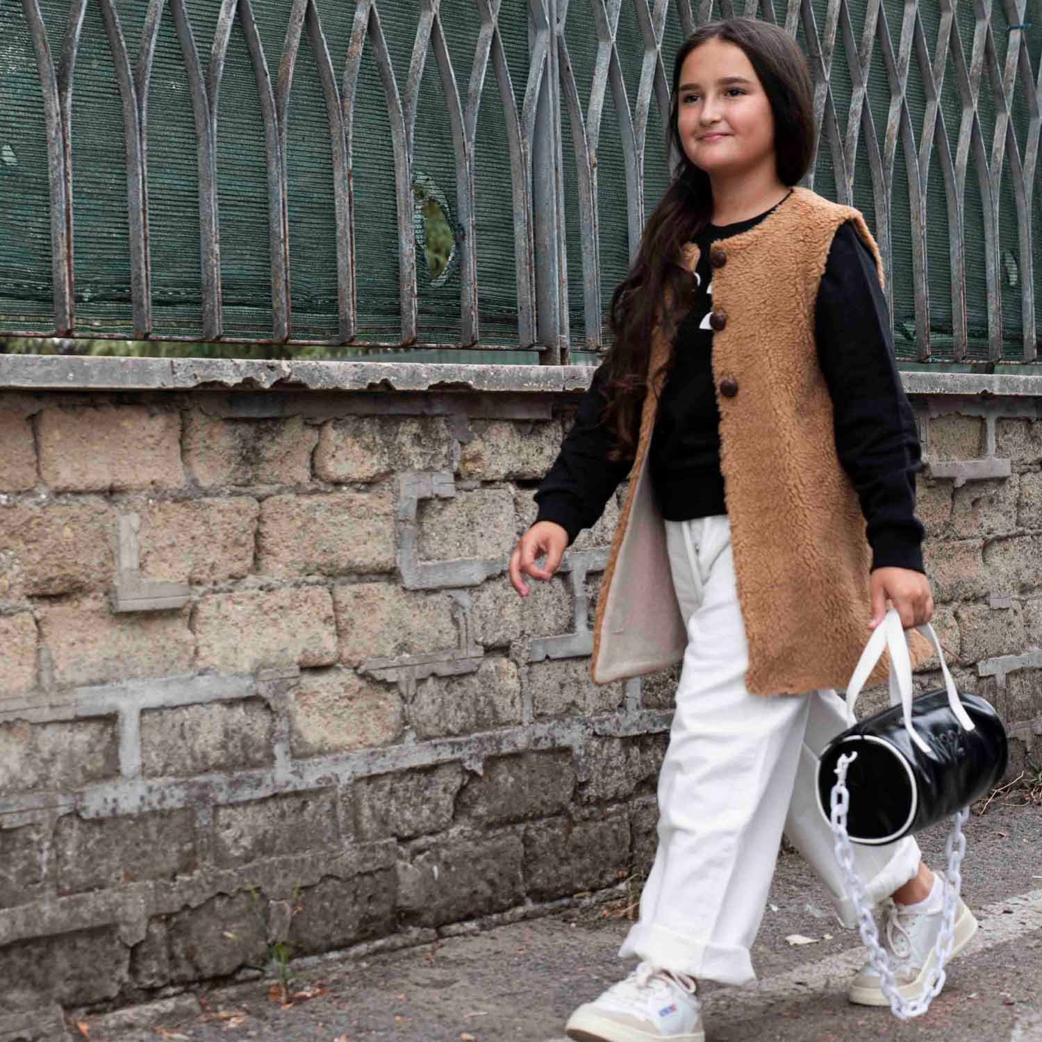 Gilet teddy Zhoe e Tobiah biscotto e beige Bambina - annameglio.com abbigliamento moda