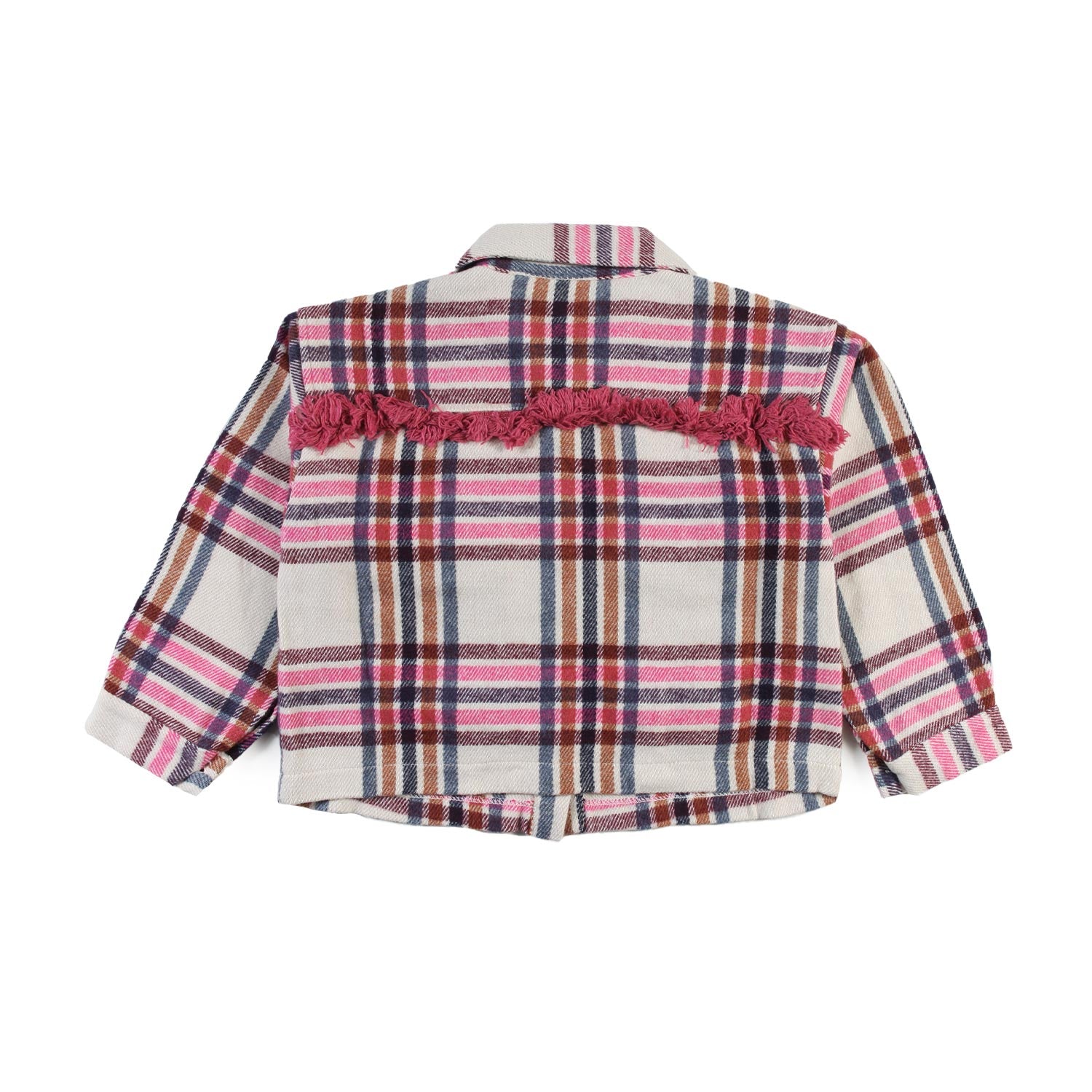Camicia tartan Zhoe e Tobiah panna e rosa Bambina - annameglio.com abbigliamento moda