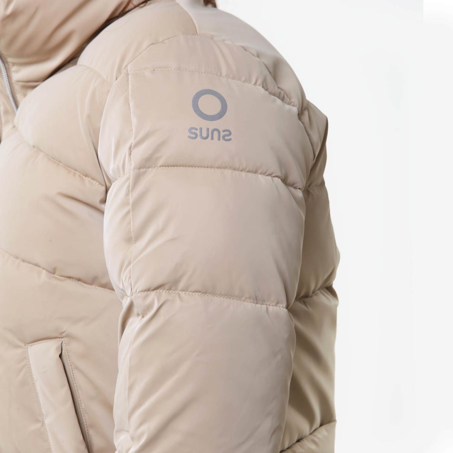 Giubbotto K Crepe Vet beige Bambina e Ragazza - annameglio.com abbigliamento moda