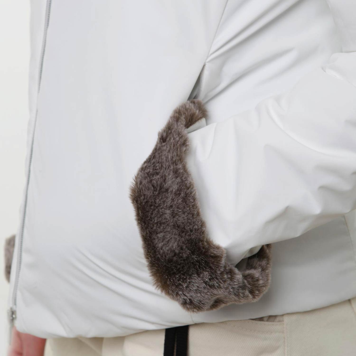 Giubbotto K Roberta Fur bianco Bambina e Ragazza - annameglio.com abbigliamento moda