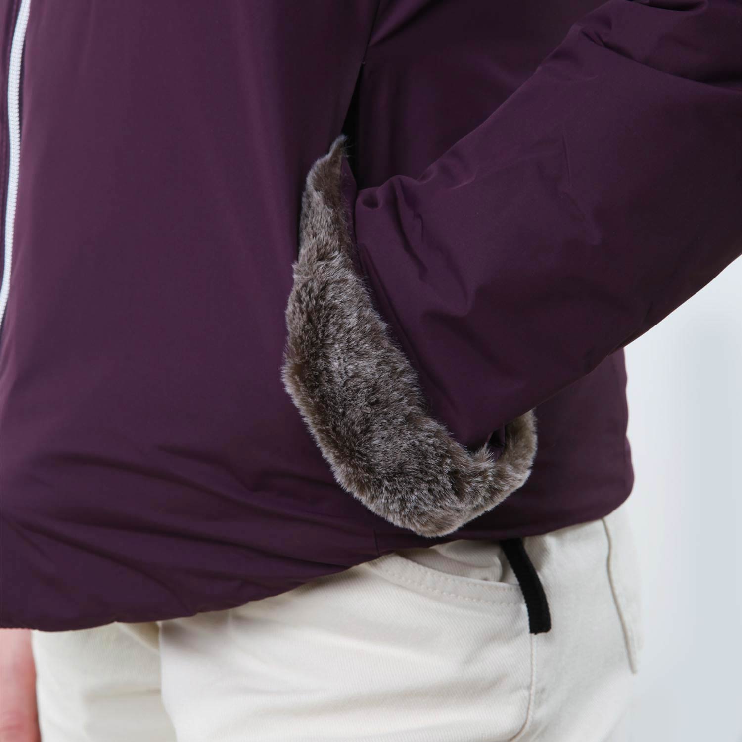 Giubbotto K Roberta Fur viola Bambina e Ragazza - annameglio.com abbigliamento moda