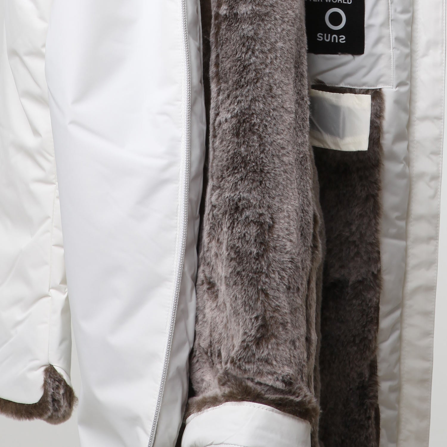 Giubbotto K Marmolada Fur bianco Bambina e Ragazza - annameglio.com abbigliamento moda