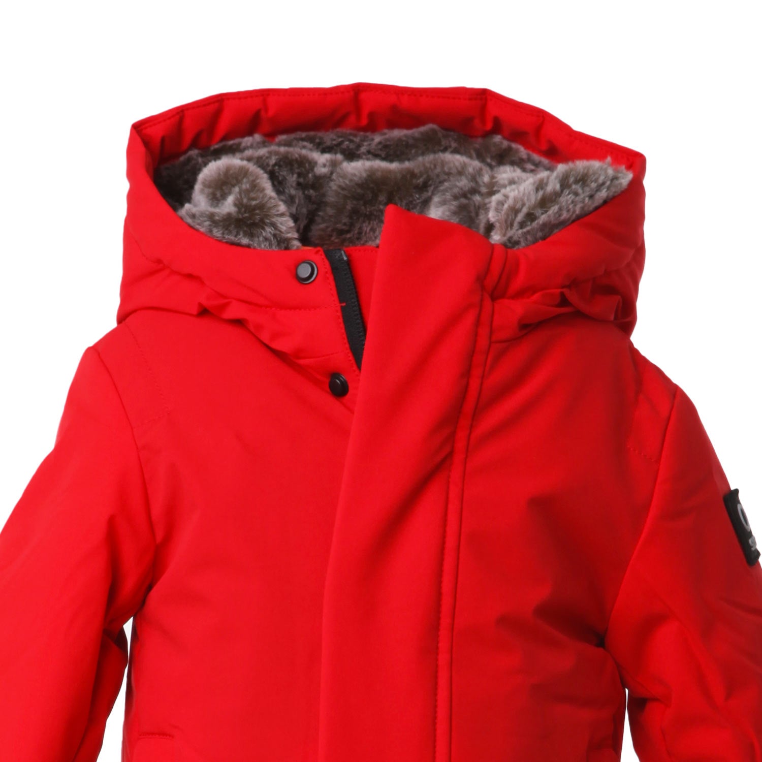 Giubbotto K Montebianco Fur rosso Bimbo e Bimba - annameglio.com abbigliamento moda