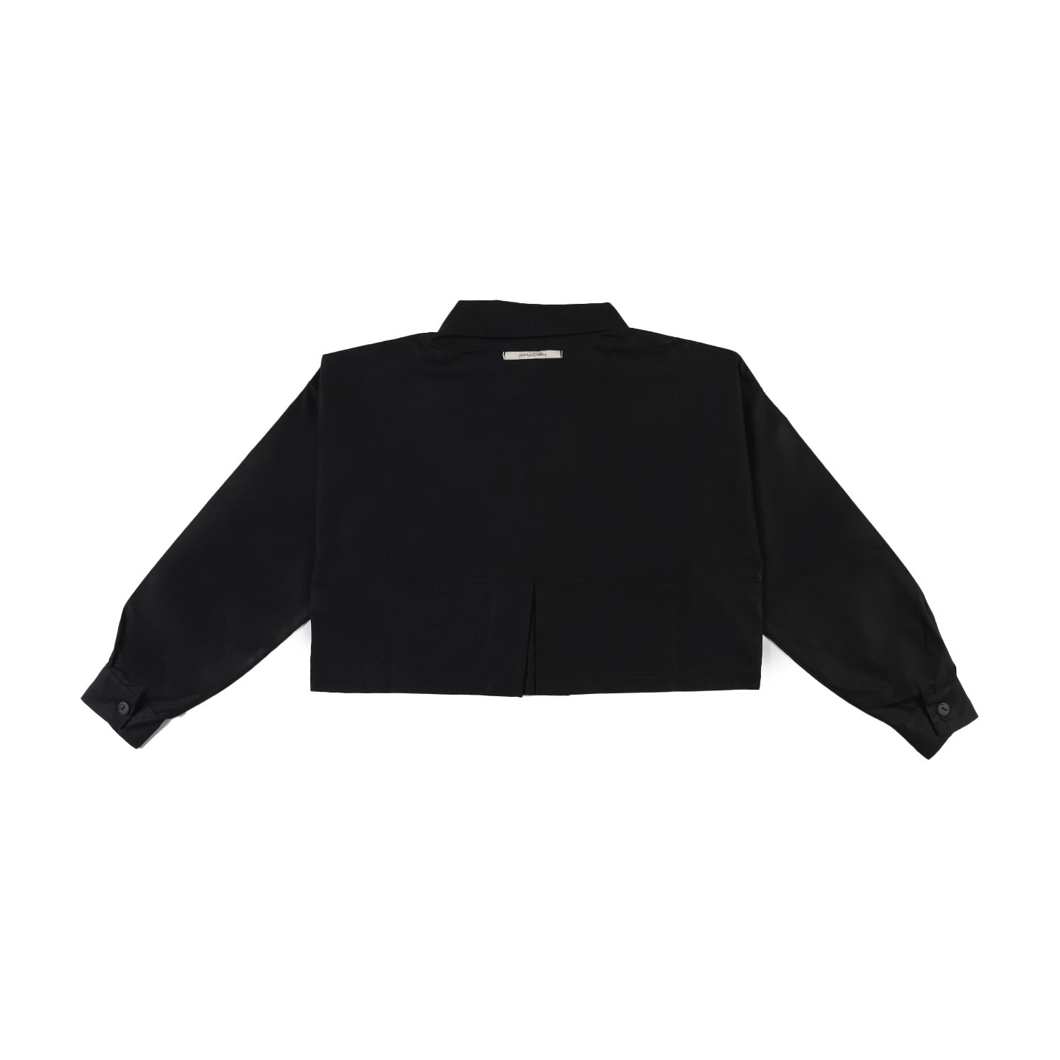 Camicia cropped Matilde nera Bambina e Ragazza - annameglio.com abbigliamento moda