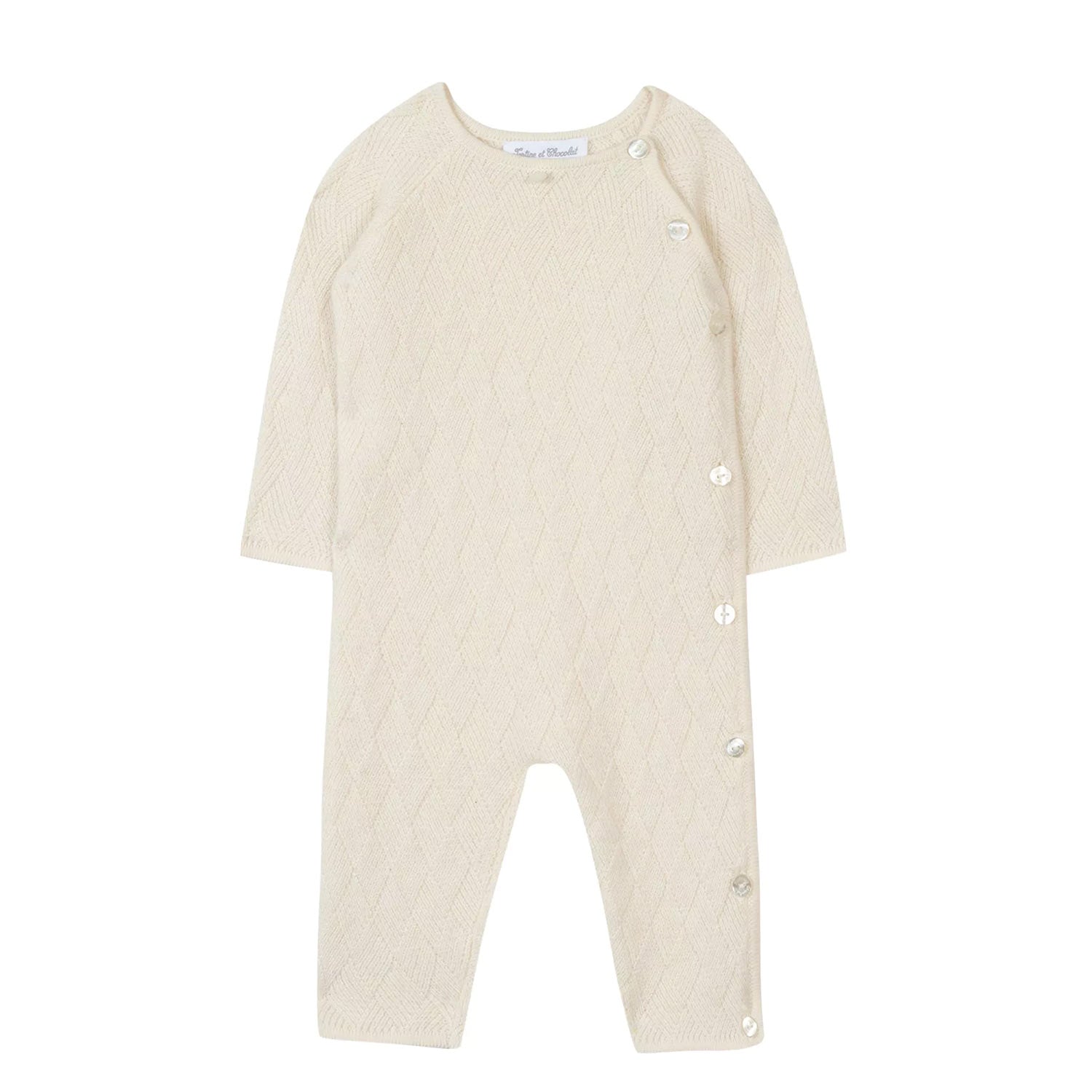 Tutina ecru in cachemire per neonati - annameglio.com abbigliamento moda