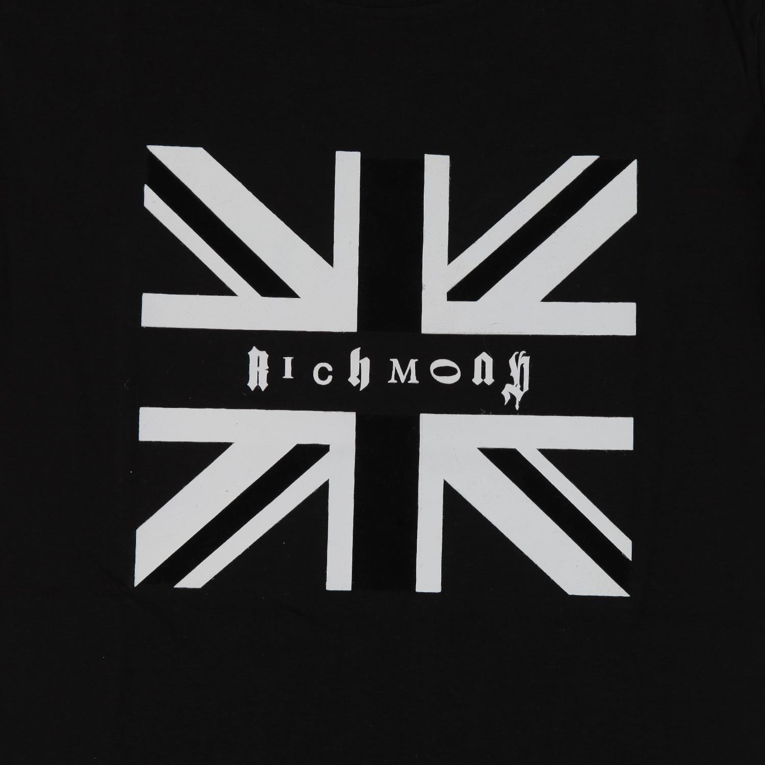 T-shirt nera Union Jack JOHN RICHMOND - annameglio.com abbigliamento moda