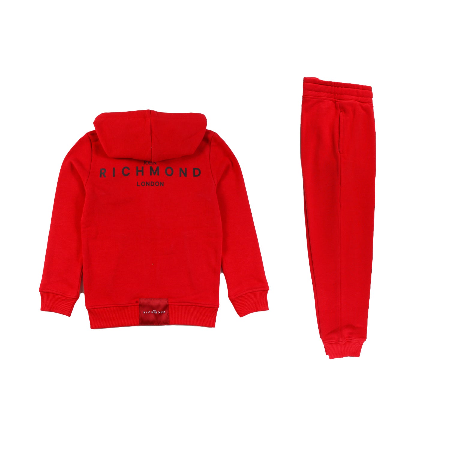 Set Felpa rossa e Pantalone con logo - annameglio.com abbigliamento moda