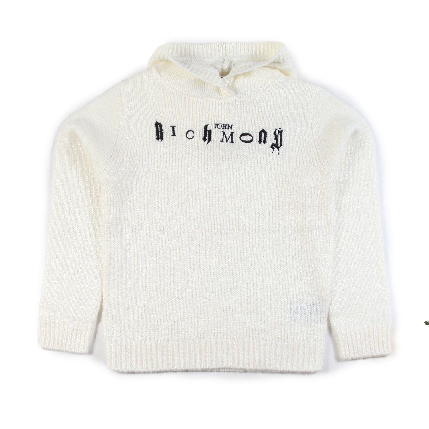 Maglione Avorio con logo JOHN RICHMOND - annameglio.com abbigliamento moda