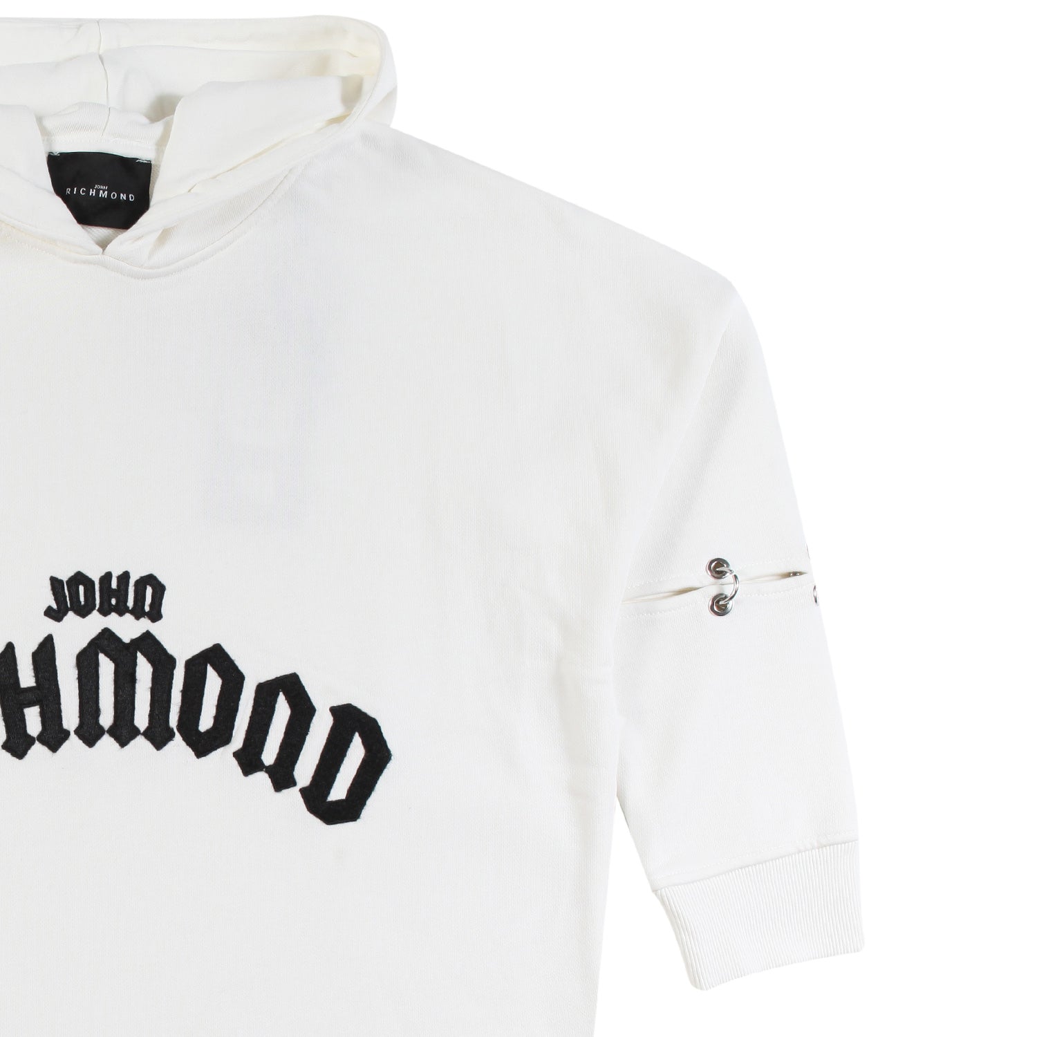 Felpa Cloud maxi logo ricamato - annameglio.com abbigliamento moda