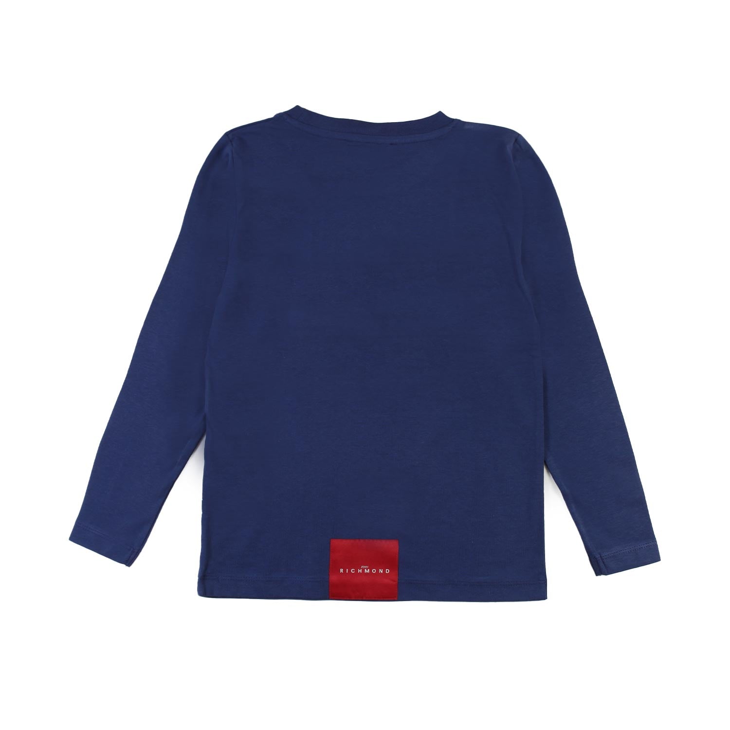 T-shirt lunga JRK blu con logo nero - annameglio.com abbigliamento moda