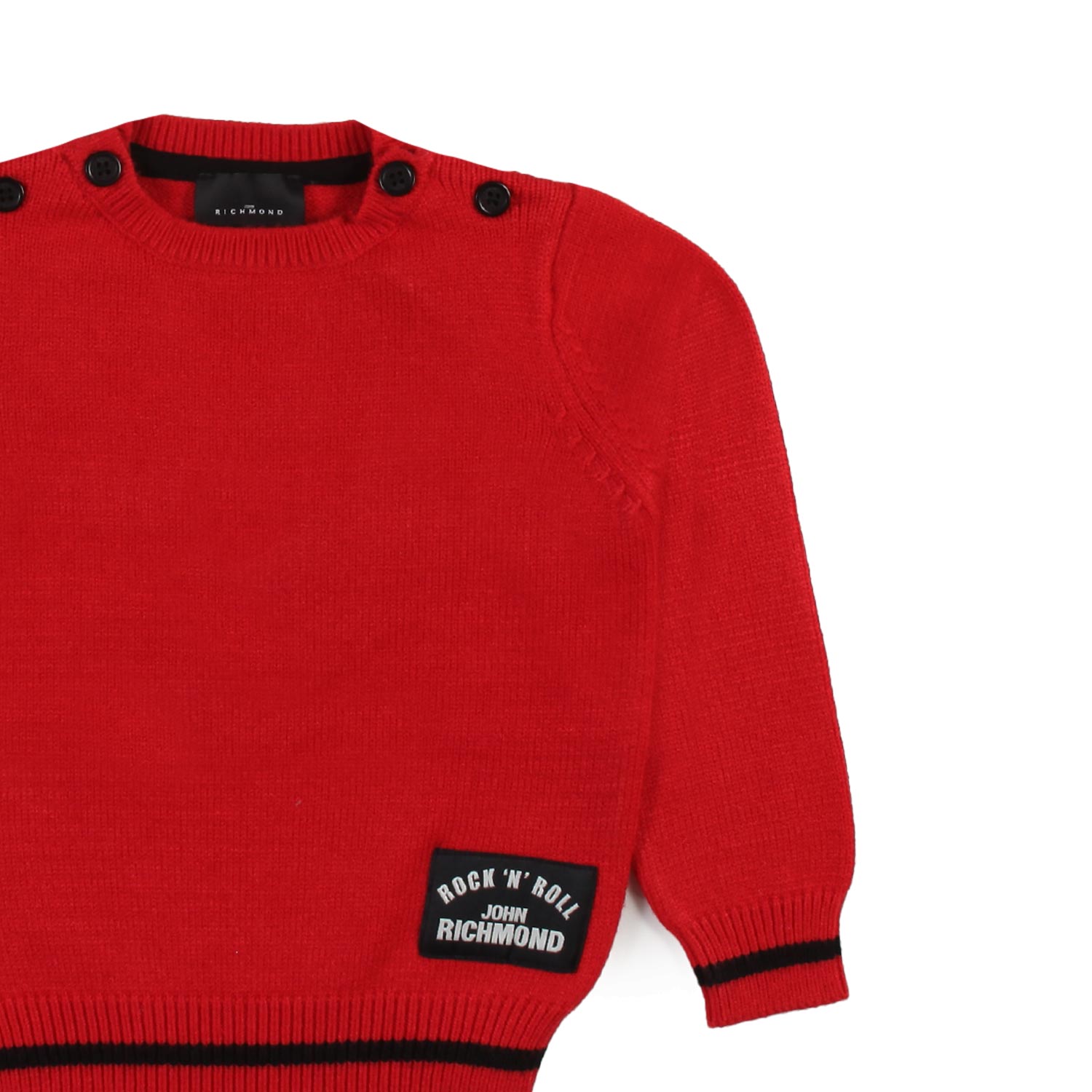 Maglioncino John Richmond rosso Bimbo - annameglio.com abbigliamento moda