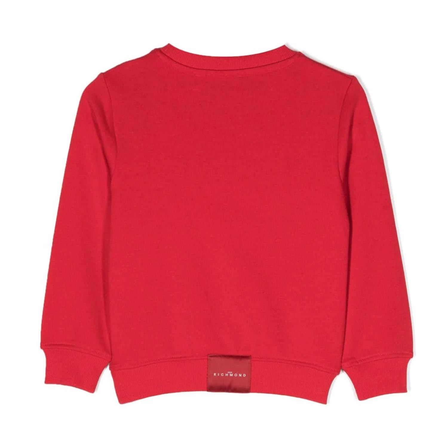 Felpa John Richmond rossa Bimbo - annameglio.com abbigliamento moda