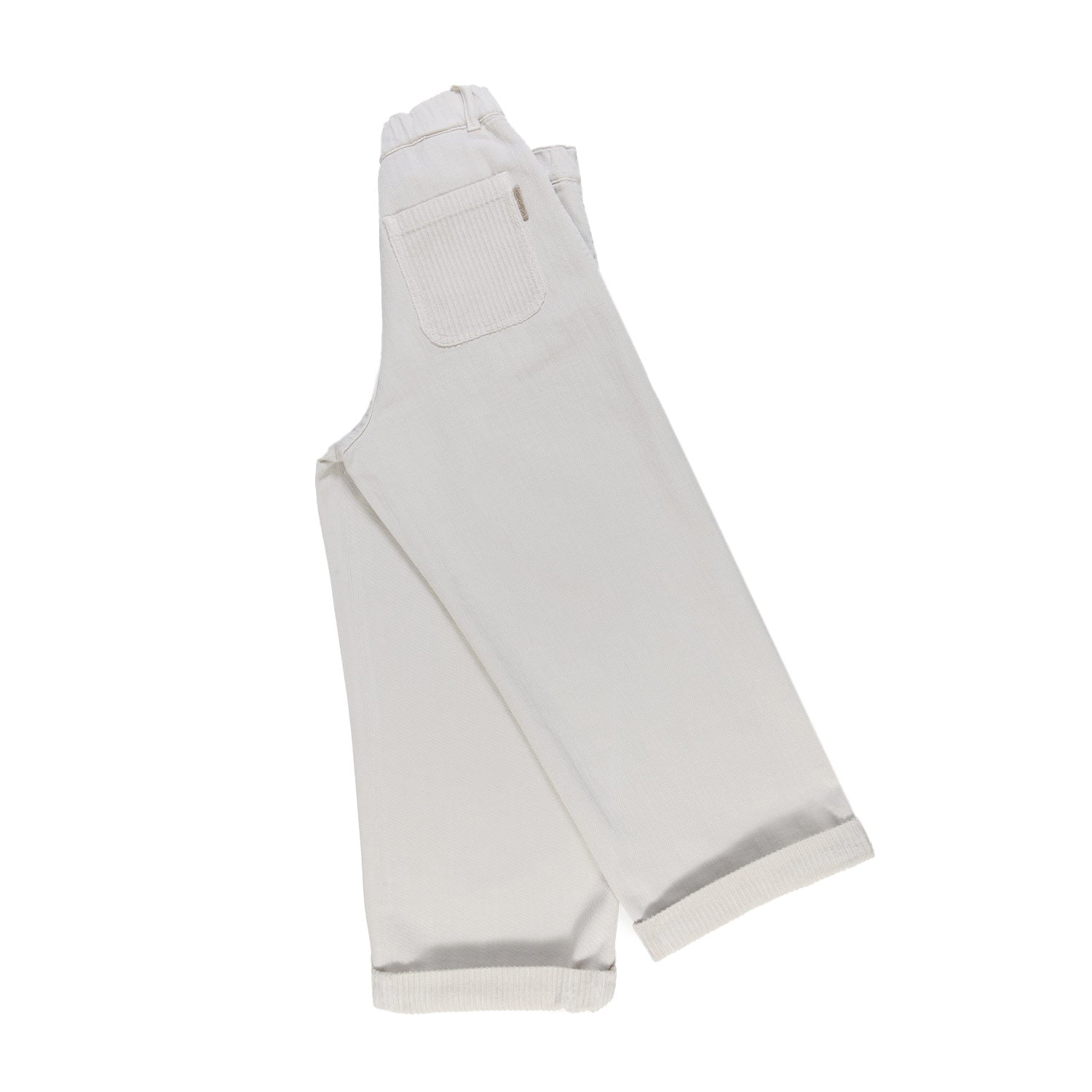 Pantalone loose denim ecru Brunello Cucinelli - annameglio.com abbigliamento moda