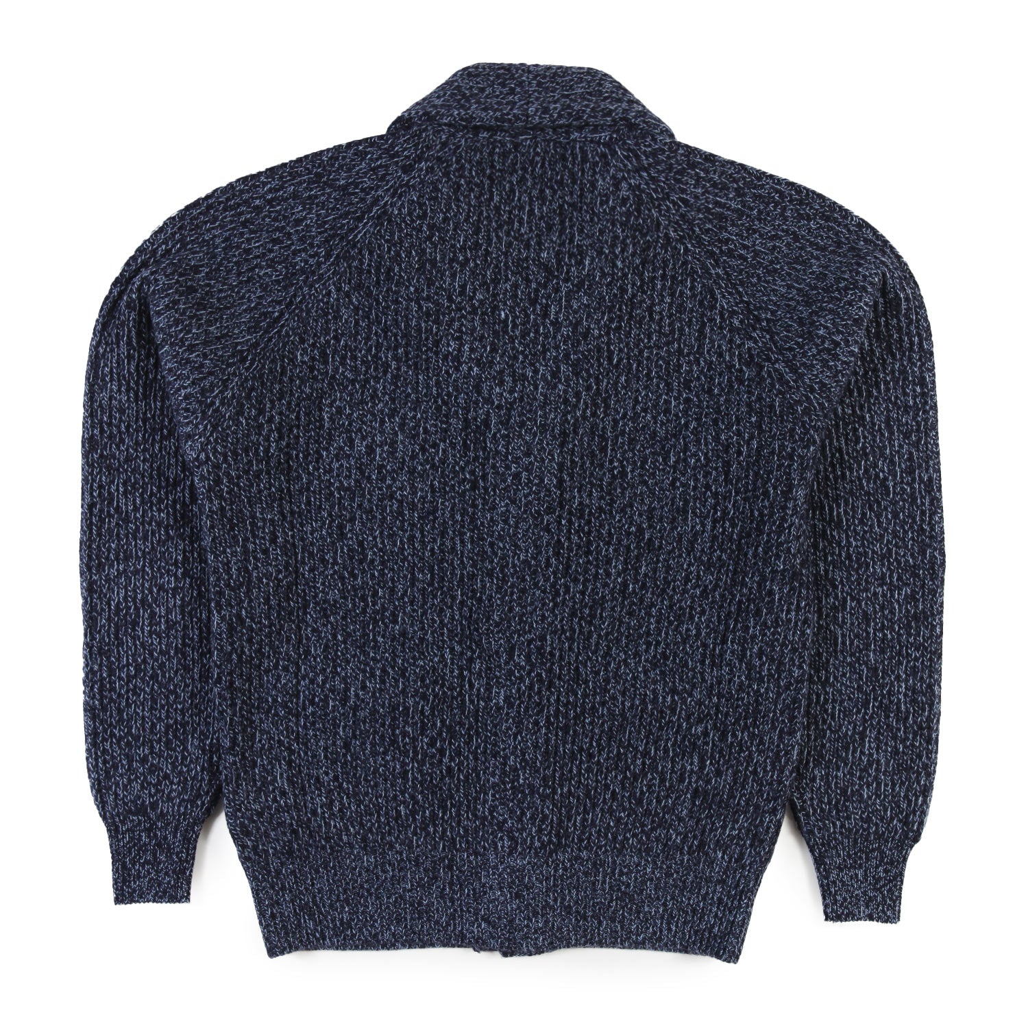 Cardigan blu melange Brunello Cucinelli - annameglio.com abbigliamento moda