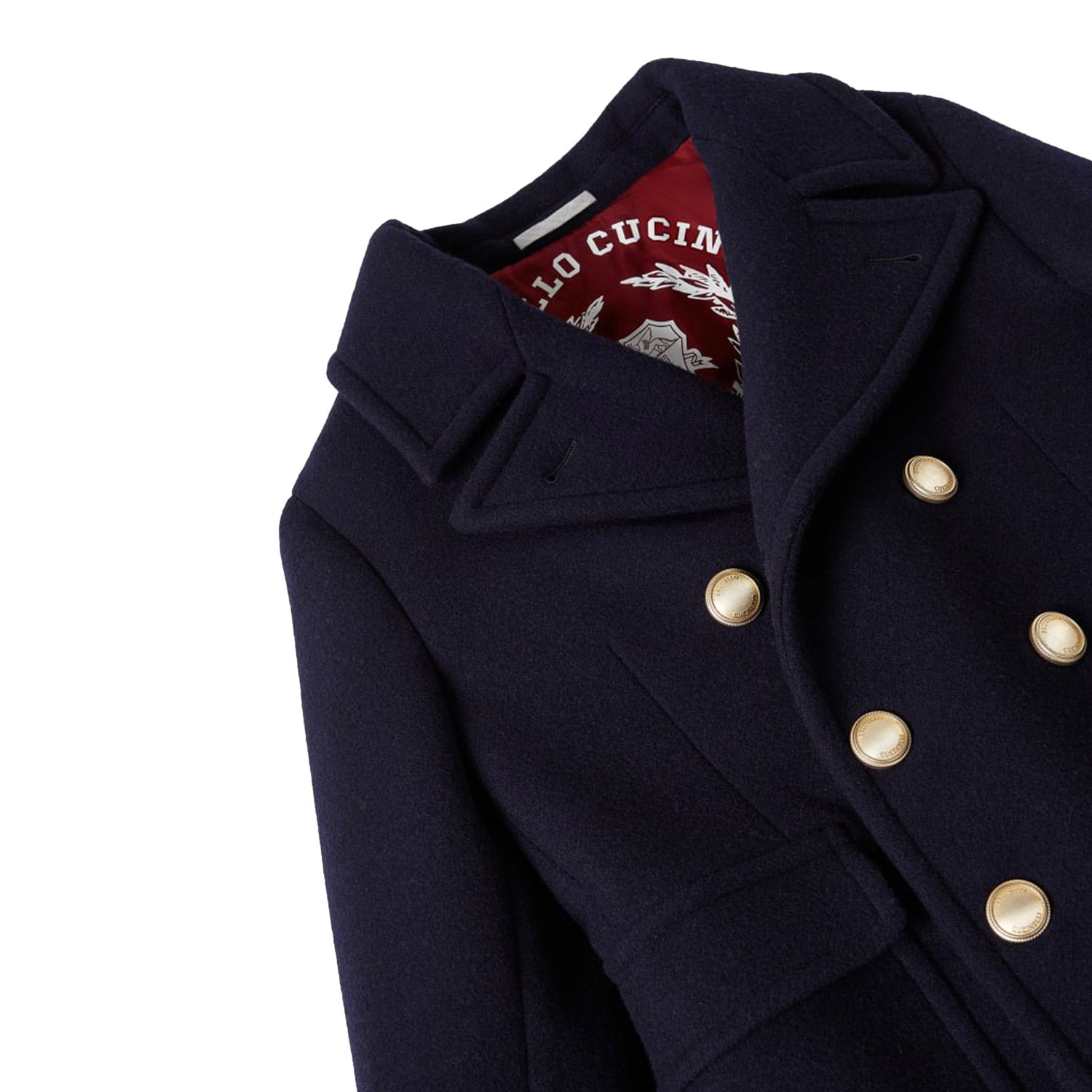 Cappotto double di lana vergine e cashmere - annameglio.com abbigliamento moda