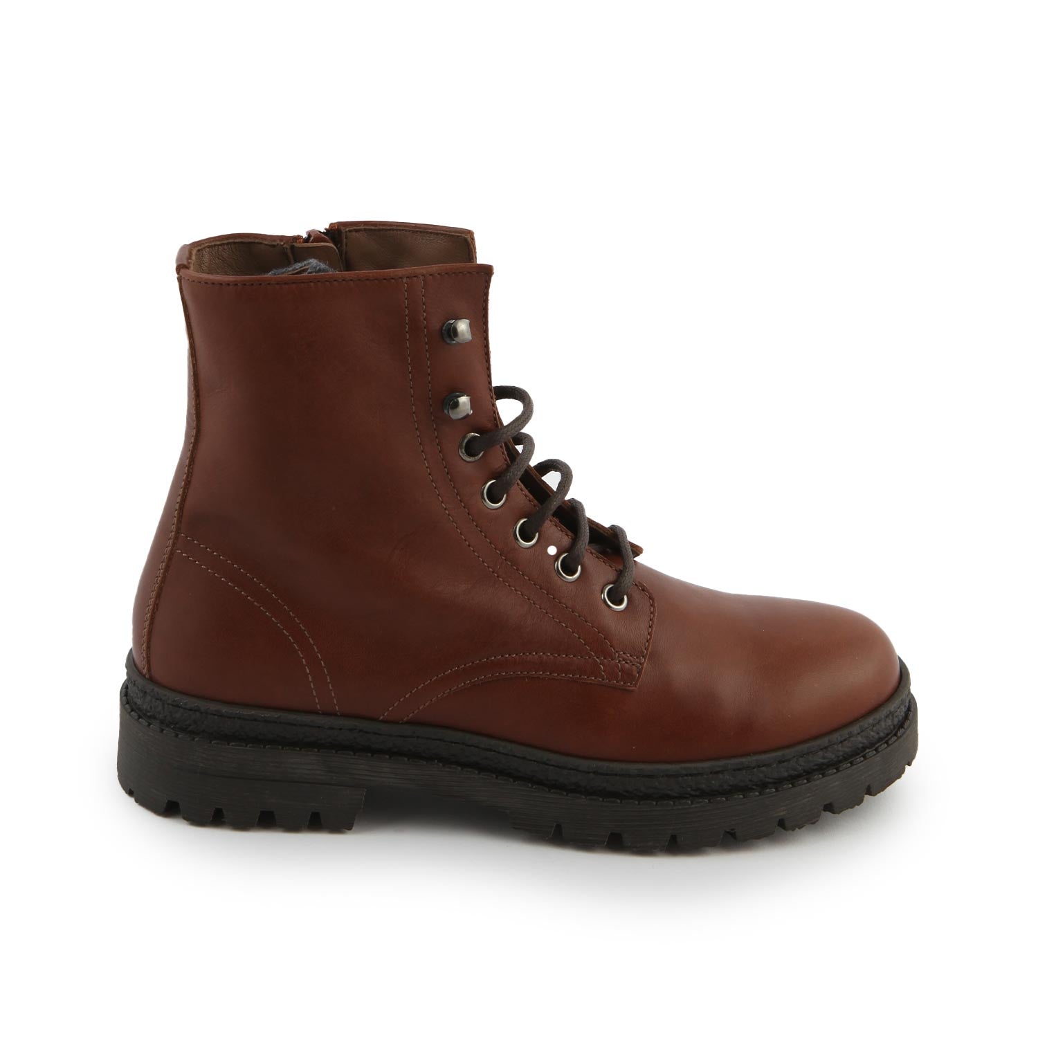 Stivaletti Brunello Cucinelli in pelle marrone - annameglio.com abbigliamento moda