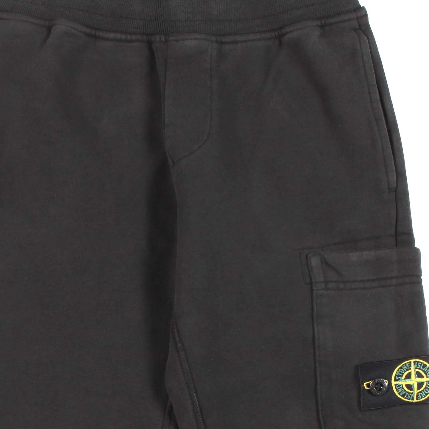 Pantalone cargo in felpa Stone Island nero - annameglio.com abbigliamento moda