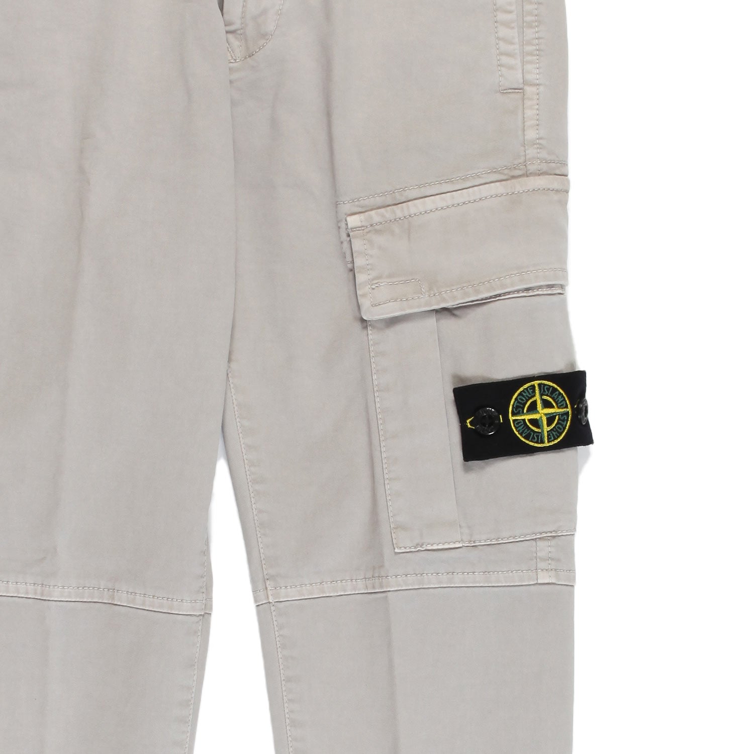 Pantalone sabbia Stone Island con tasca cargo - annameglio.com abbigliamento moda