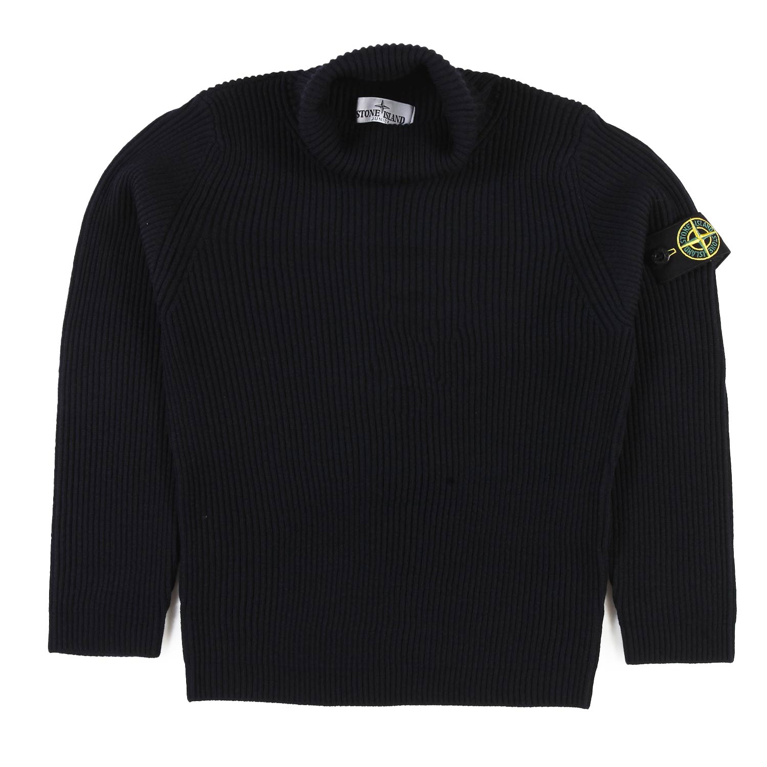 Dolcevita lana Stone Island blu navy a coste - annameglio.com abbigliamento moda