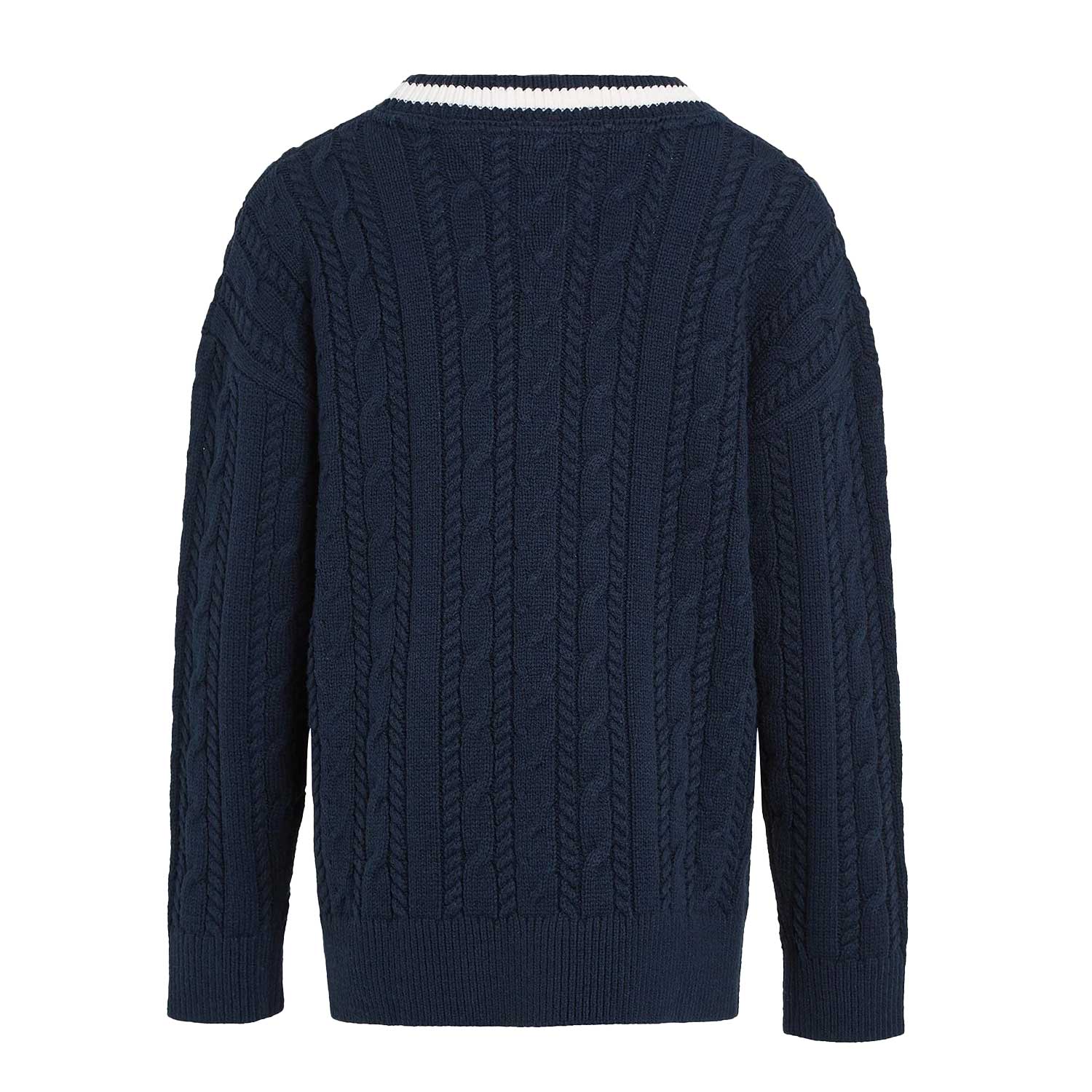 CARDIGAN BLU ESSENTIAL REGULAR FIT - annameglio.com abbigliamento moda