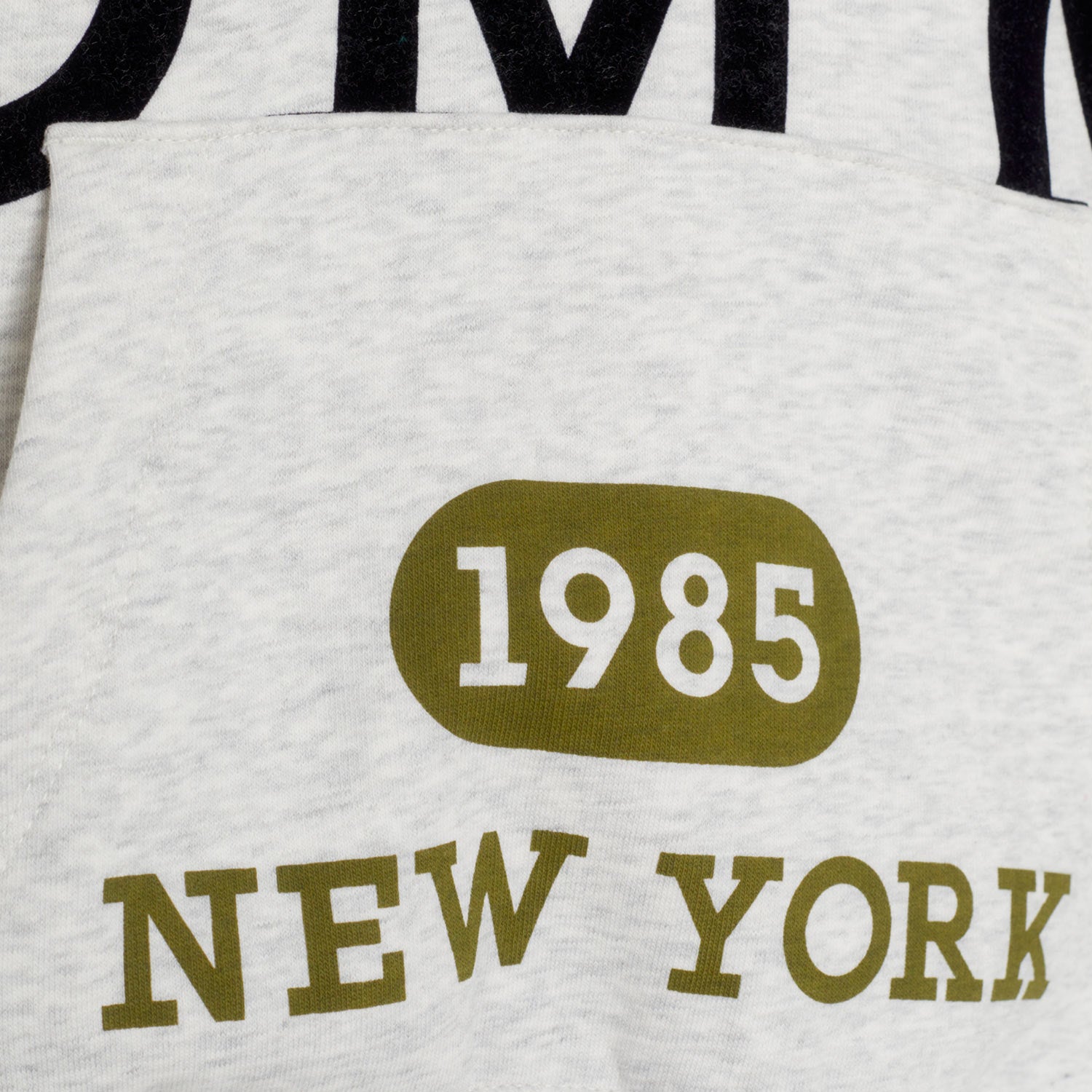 Felpa Grigia Logo Hoodie - annameglio.com abbigliamento moda