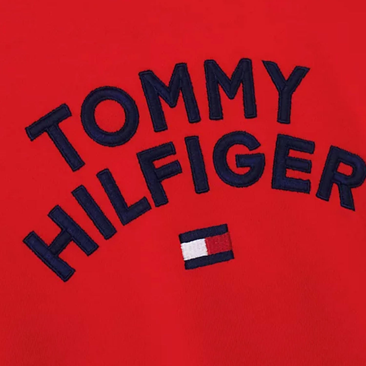 Felpa rossa con cappuccio Tommy Hilfiger - annameglio.com abbigliamento moda